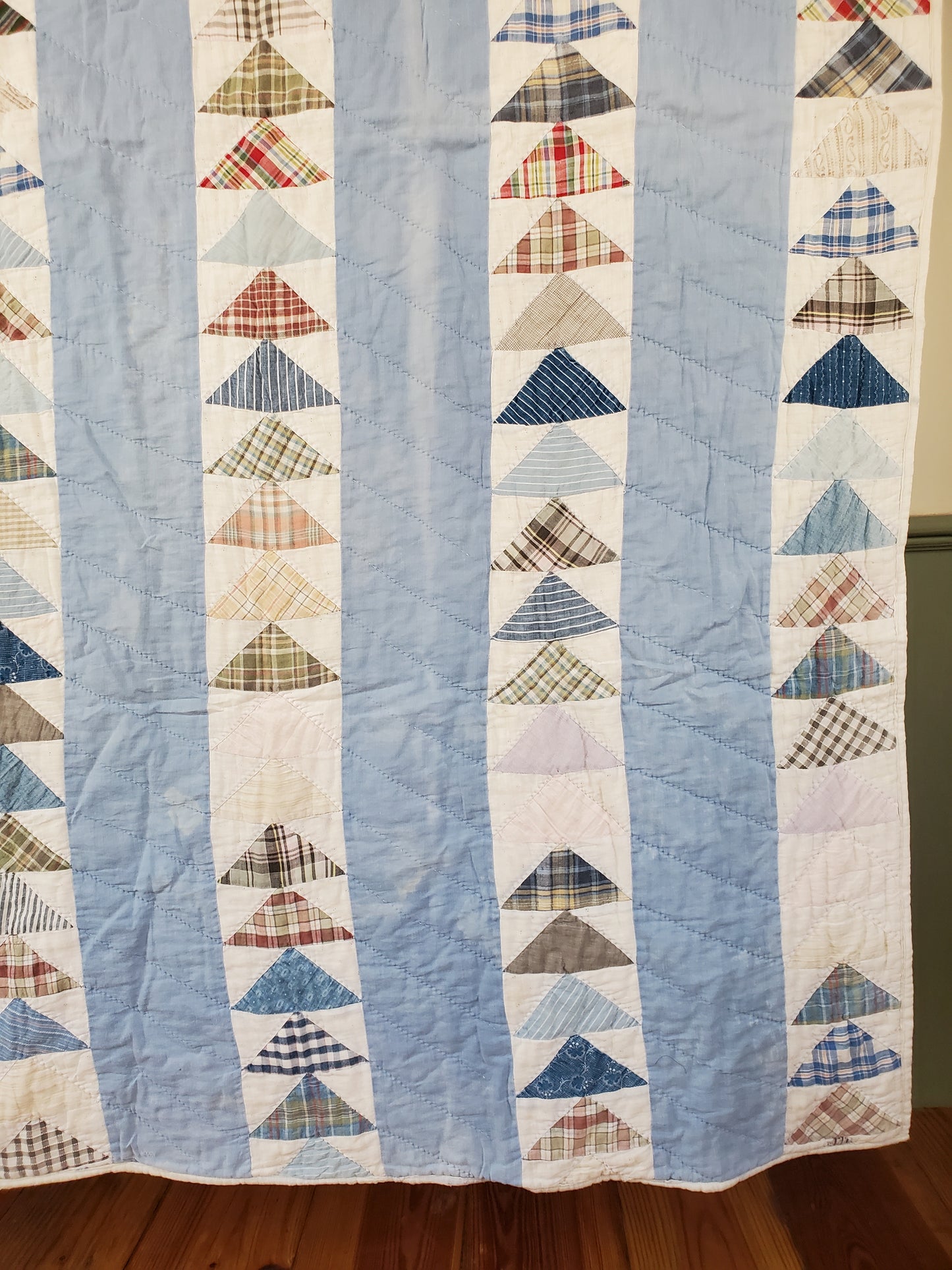 Vintage Flying Geese Quilt