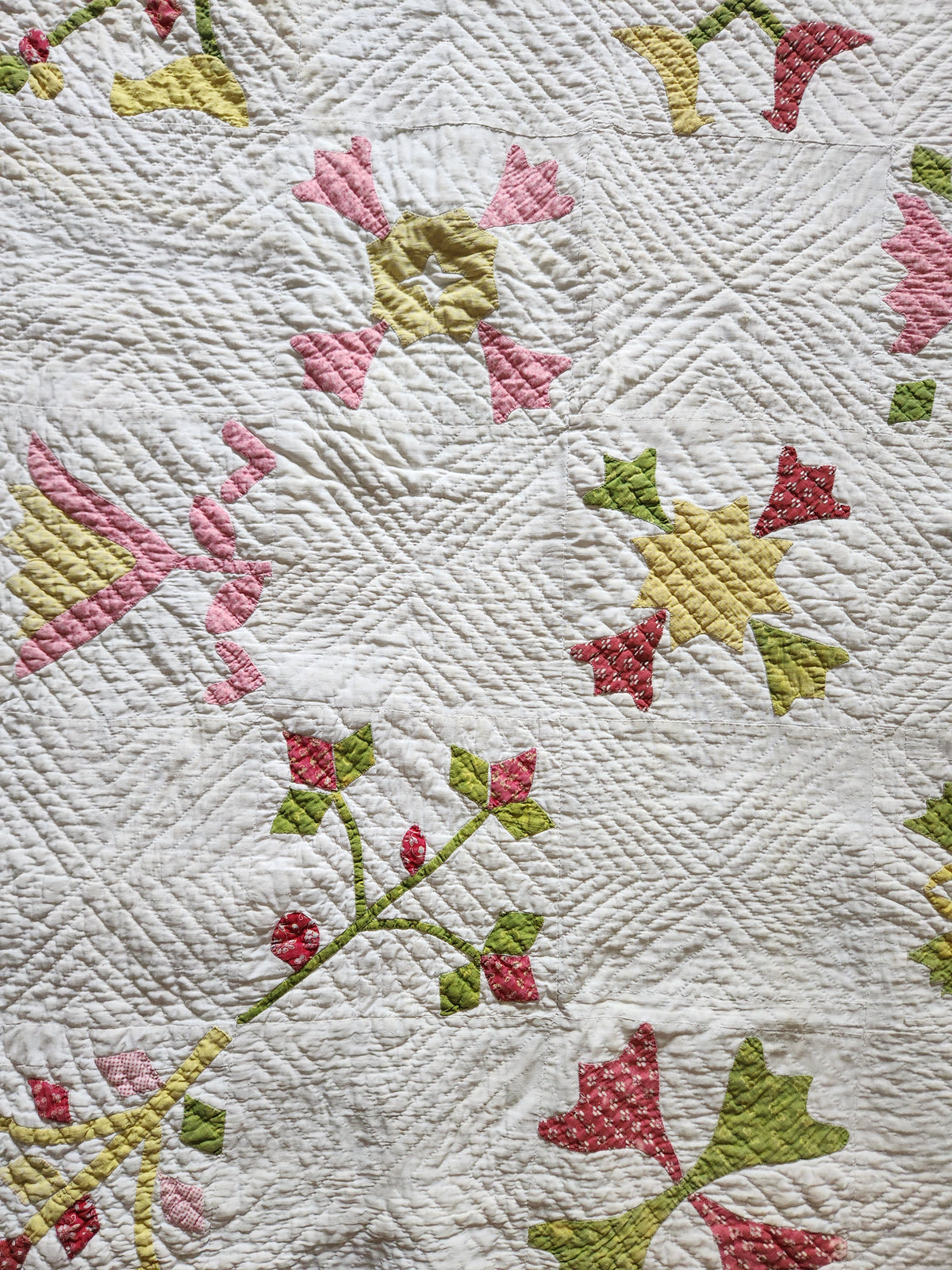 Antique Applique Quilt c1870