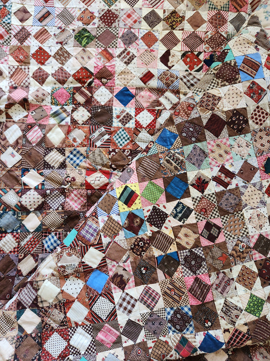 Postage Square in a Square Quilt