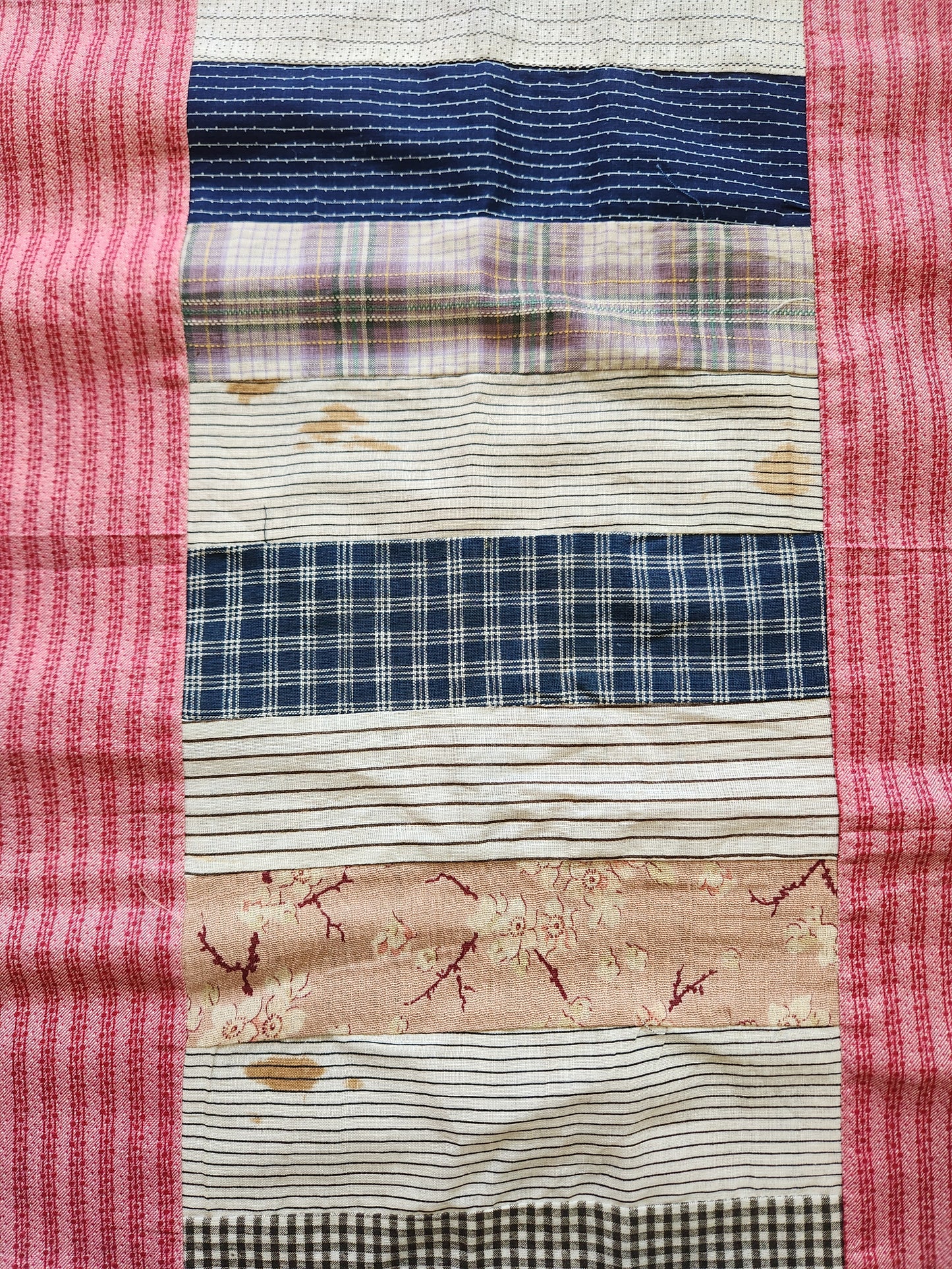 Vintage Bars Quilt Top