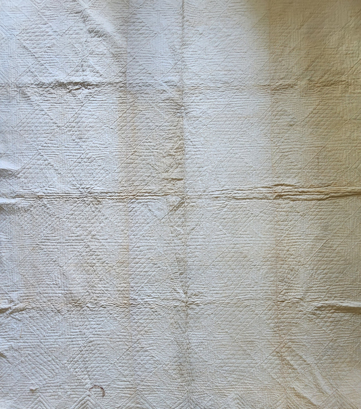 Antique 19th Century Nine Patch Quilt