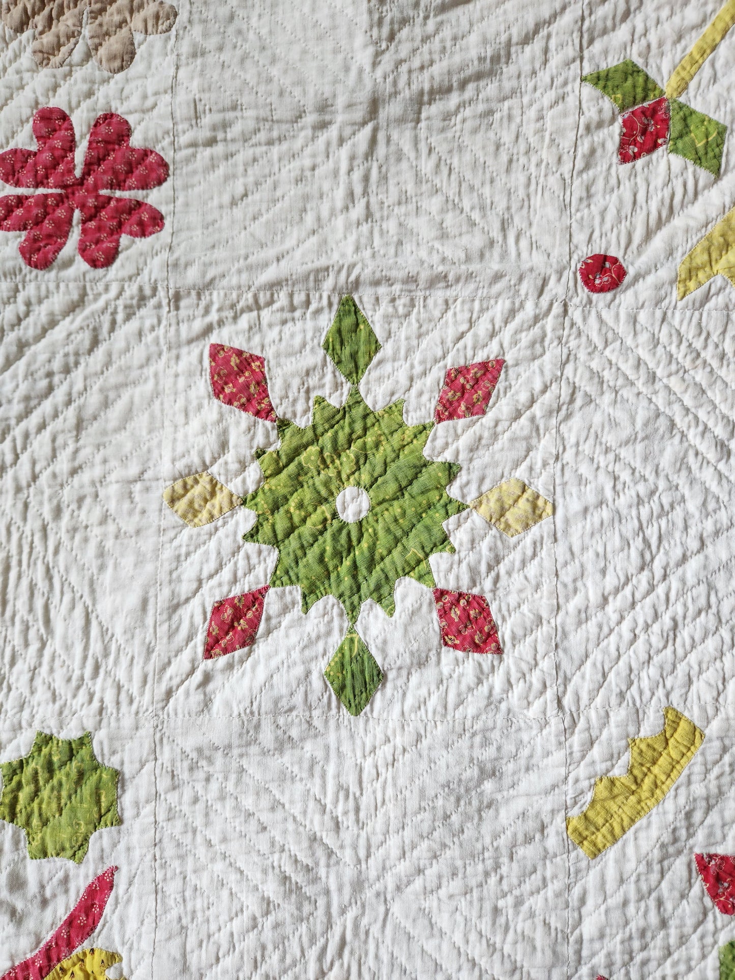 Antique Applique Quilt c1870