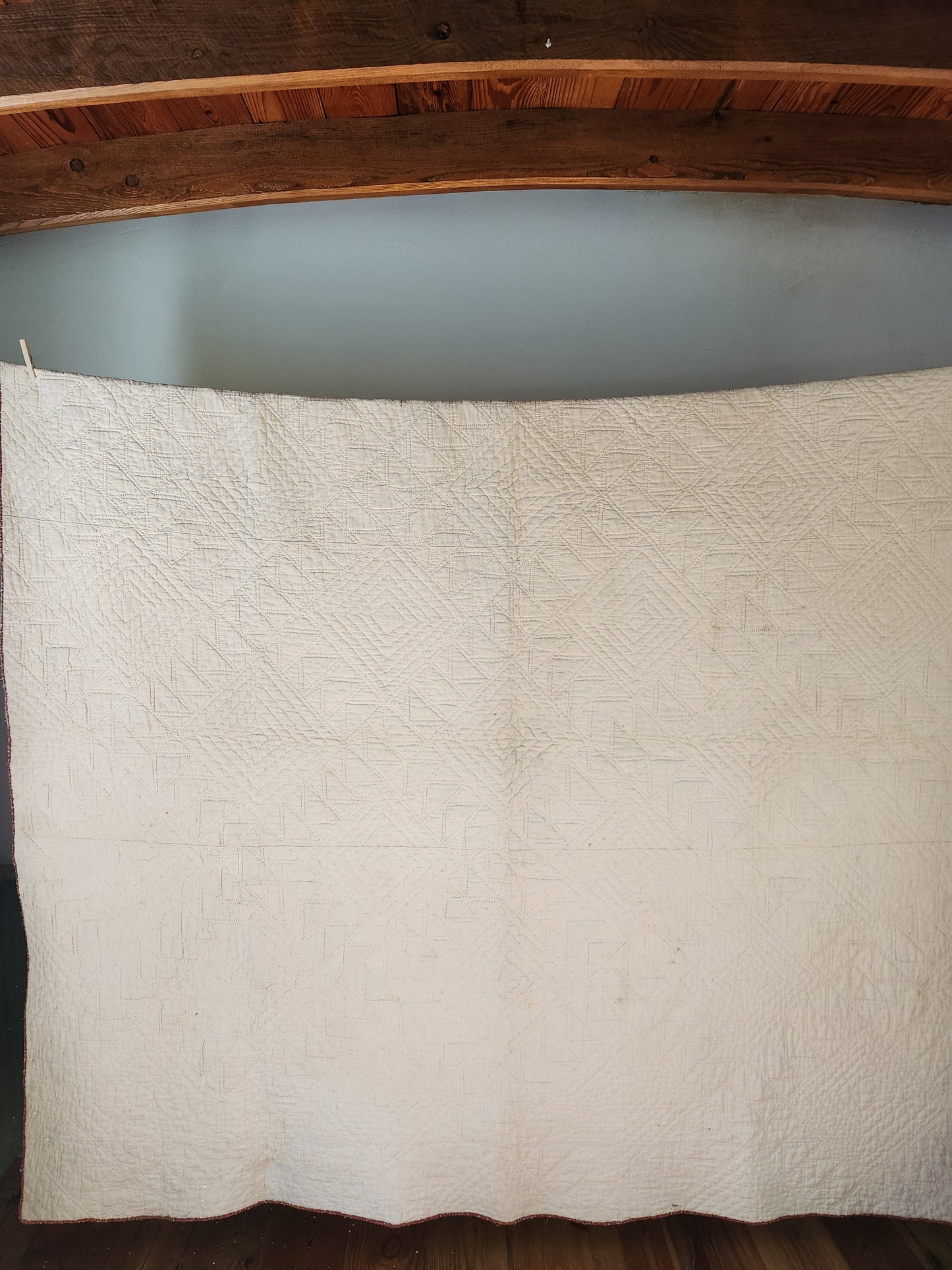 Antique Flying Geese Quilt c1870
