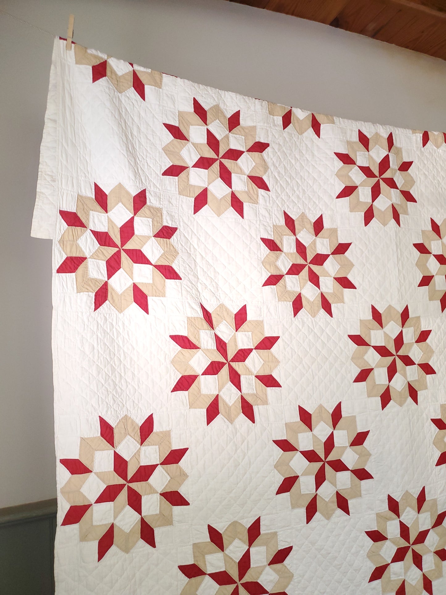 Antique Broken Star Quilt