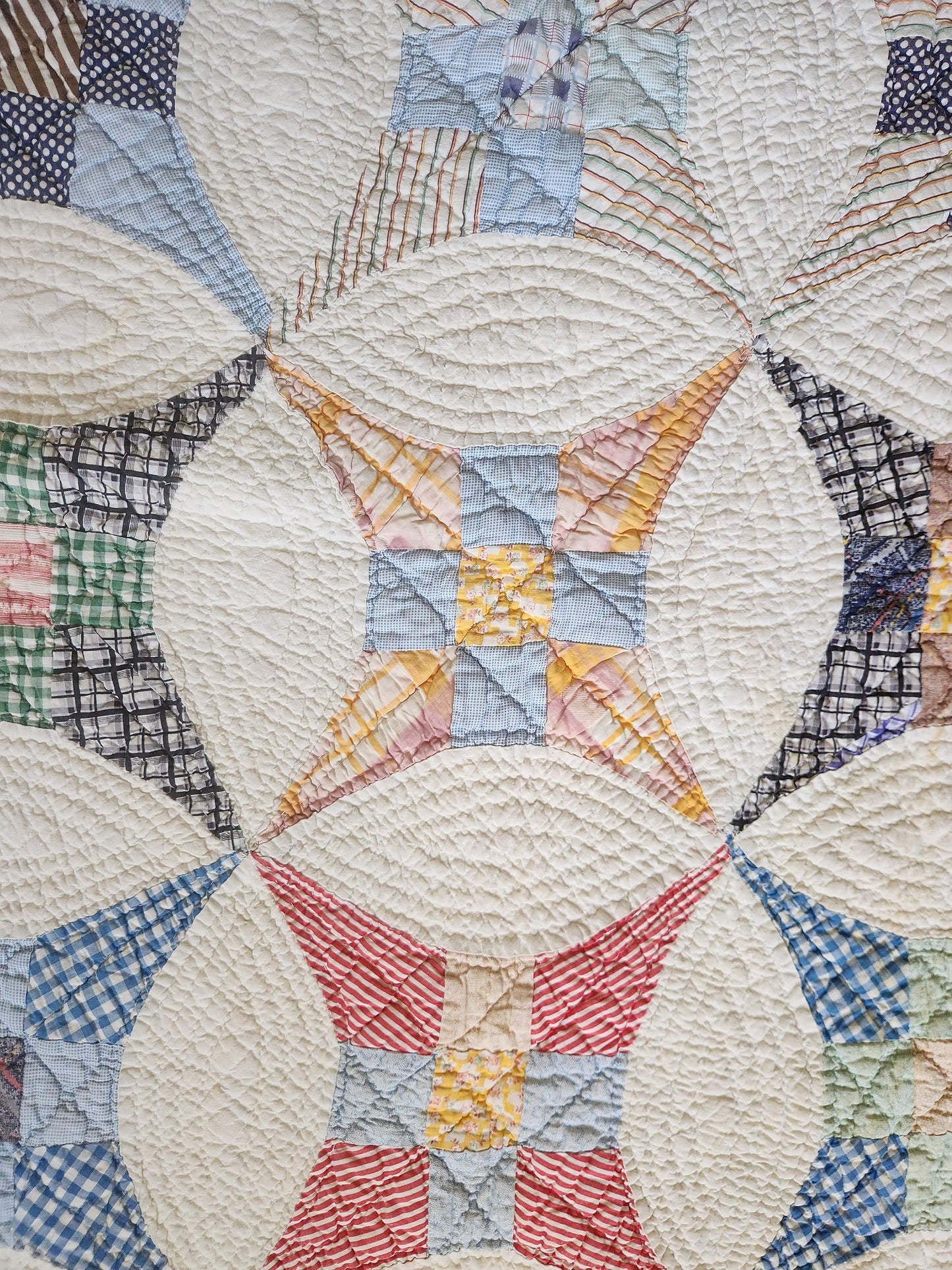 Vintage Improved 9 Patch Quilt c1940