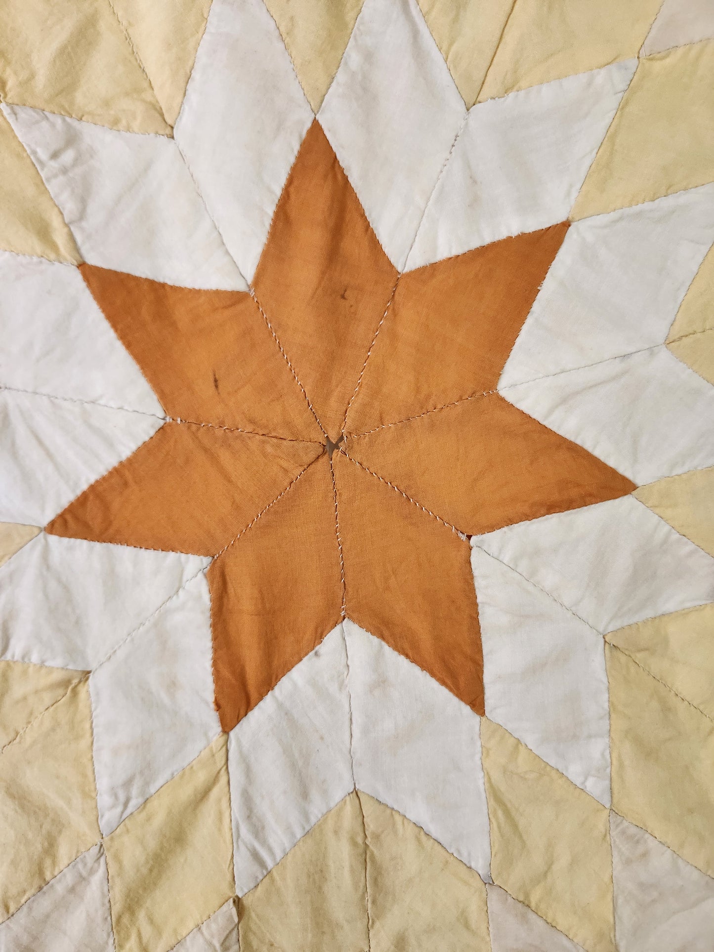 Vintage Lone Star Coverlet c1940 (B)
