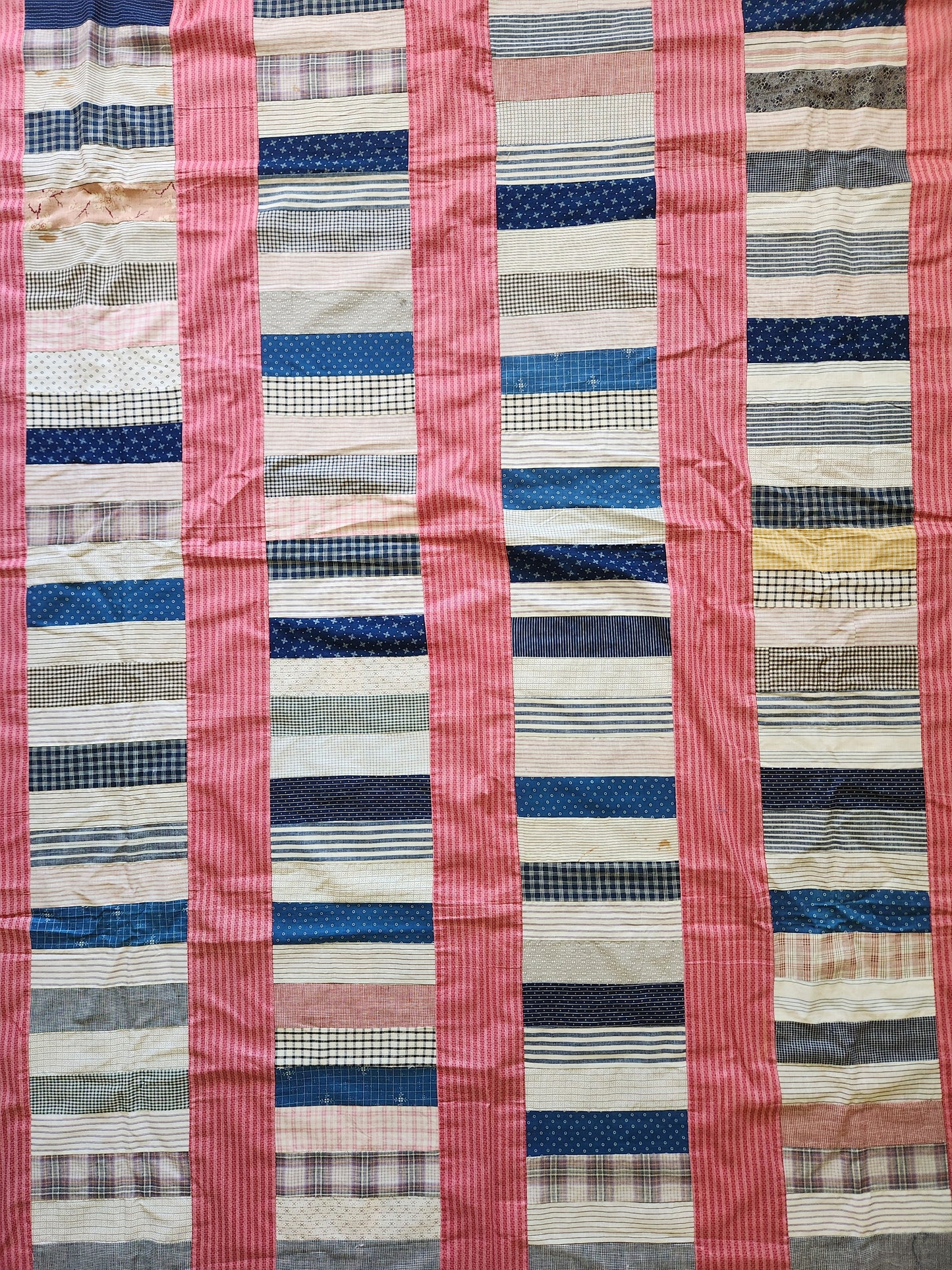 Vintage Bars Quilt Top