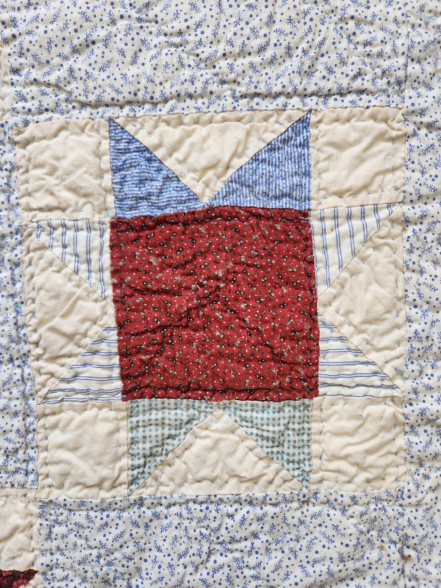 Antique Evening Star Quilt