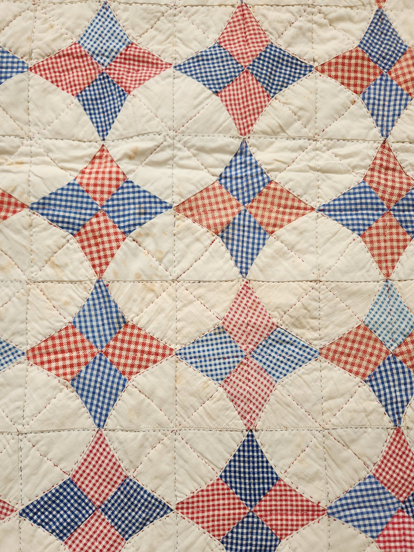 Vintage Humming Bird Quilt c1950