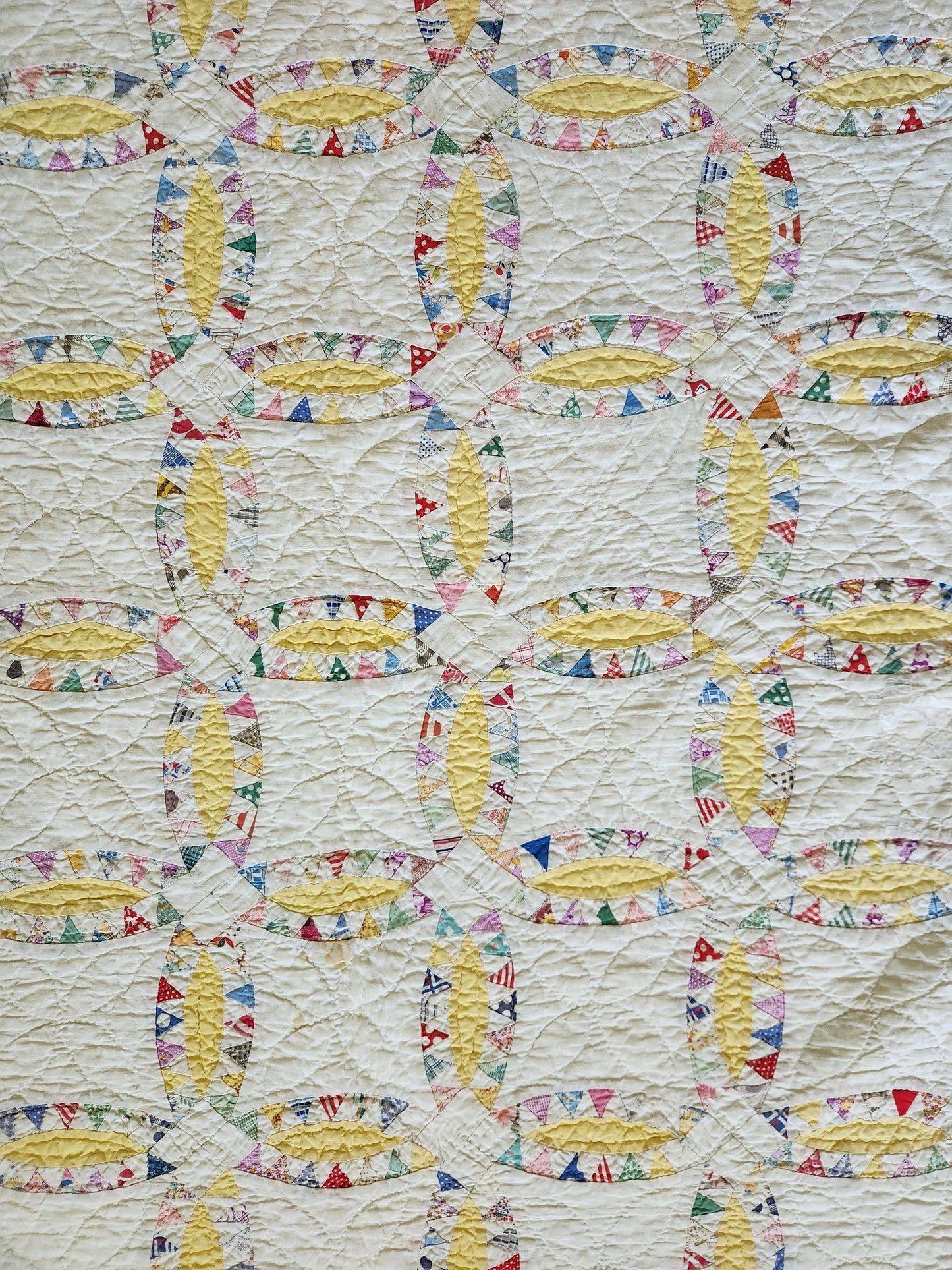 Pickle Dish Quilt c1930