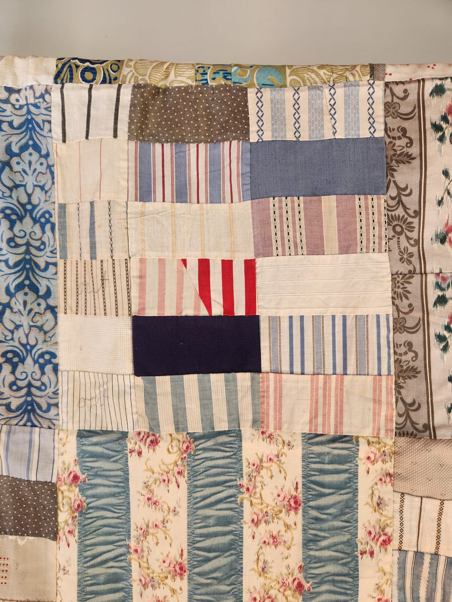 Salesman’s Samples Quilt Top