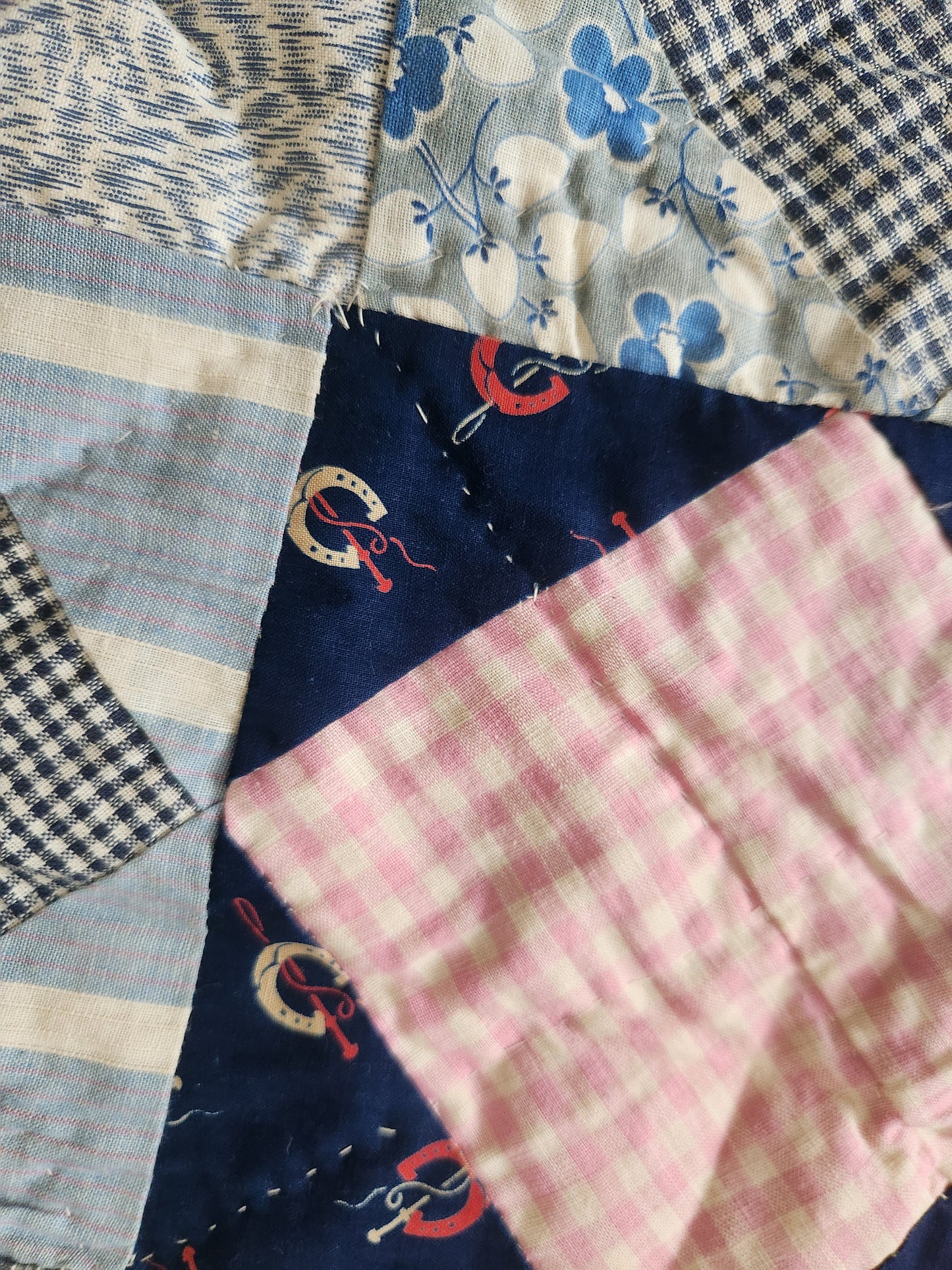 Vintage Square in a Square Quilt c1930