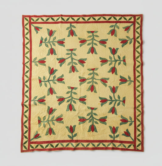 Antique Tulip Quilt