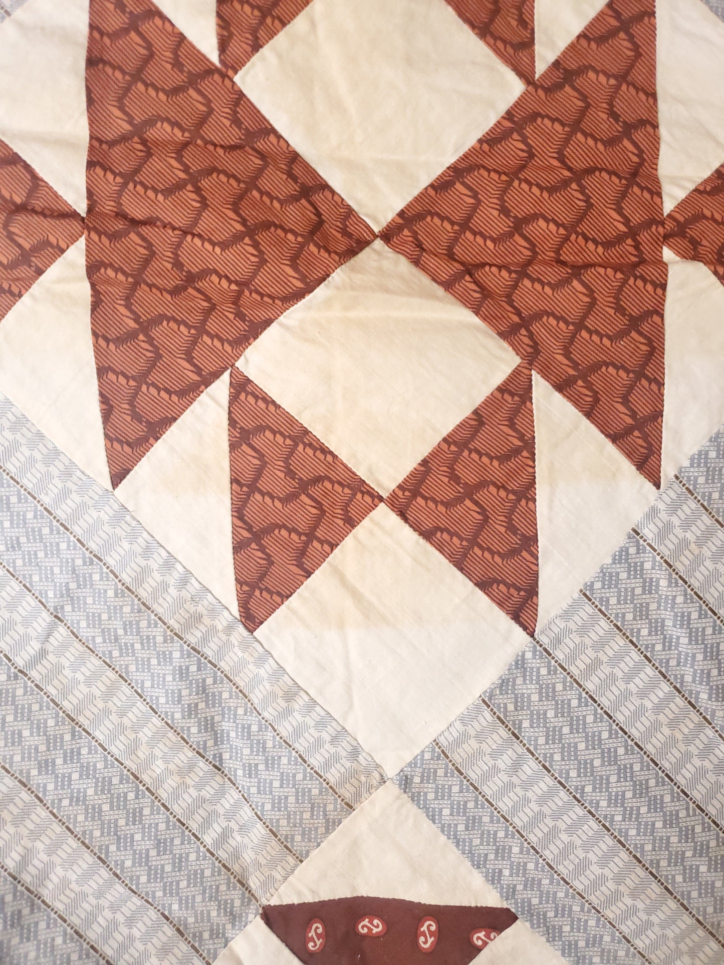 19th Century Antique Quilt Top