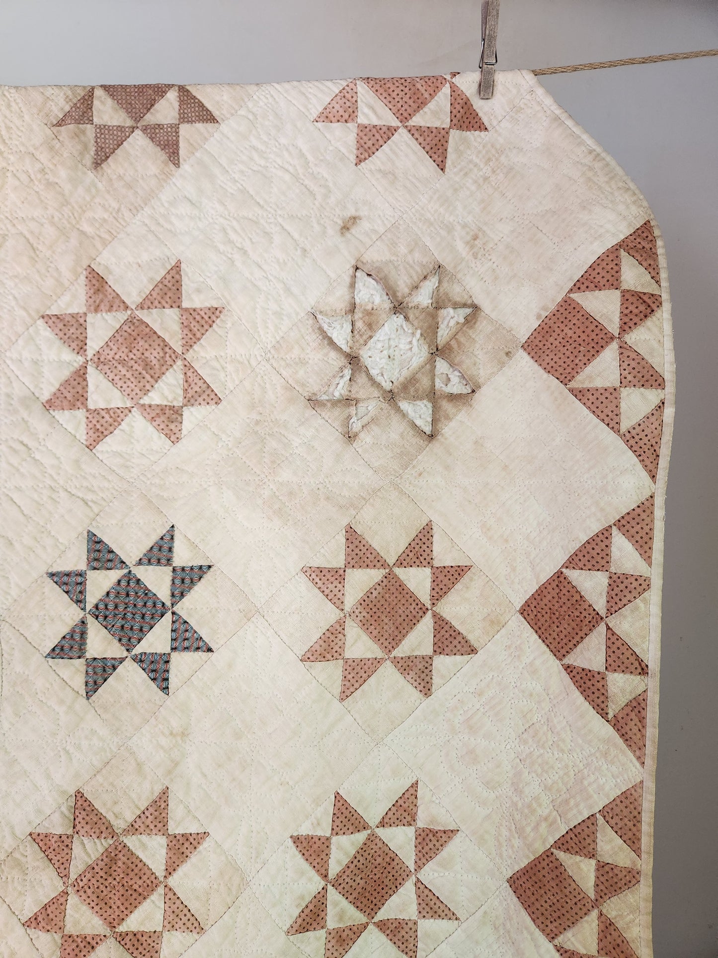 Princess Feather Quilt c1830