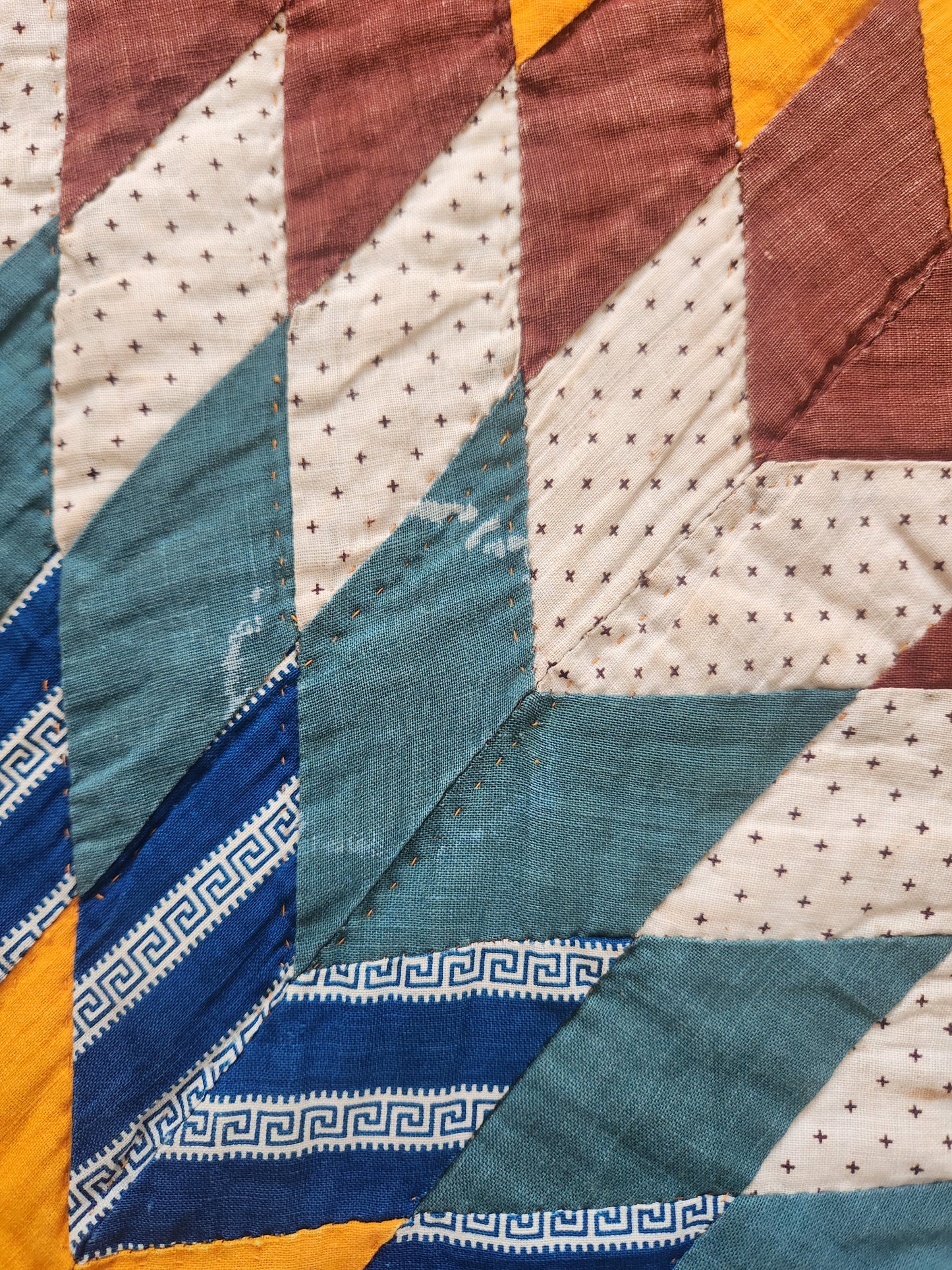 Vintage Lone Star Quilt c1920