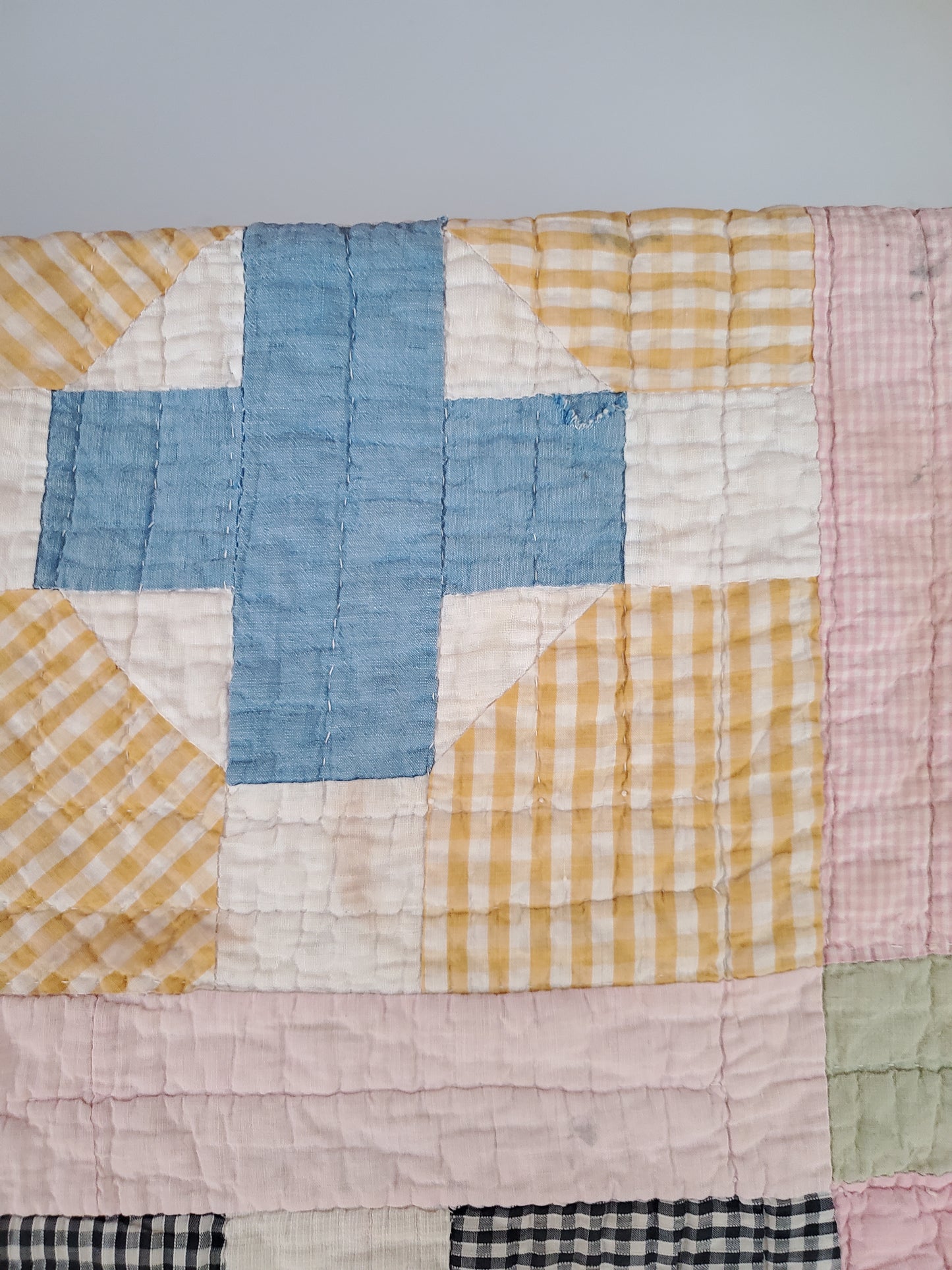 Vintage Crosses Quilt, ca 1920