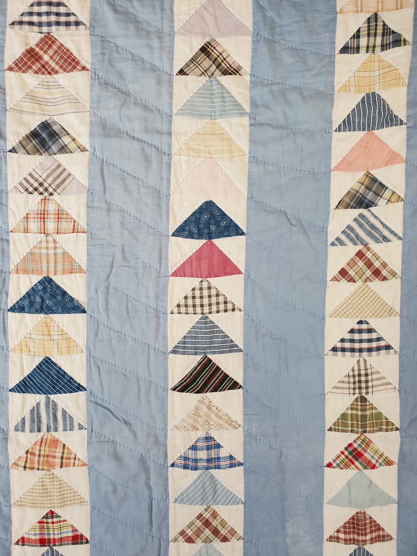 Vintage Flying Geese Quilt