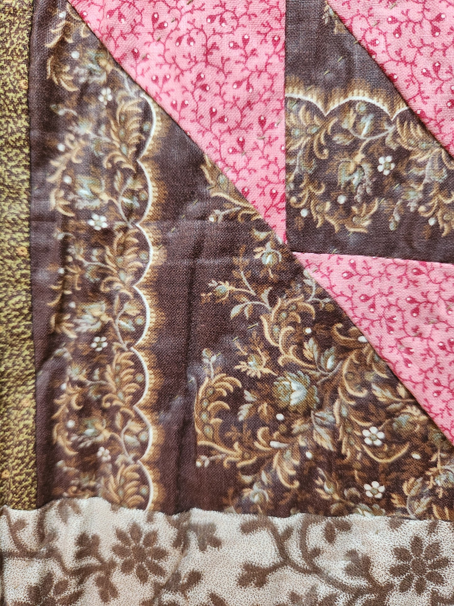 Mint Condition 19th Century Patchwork Quilt
