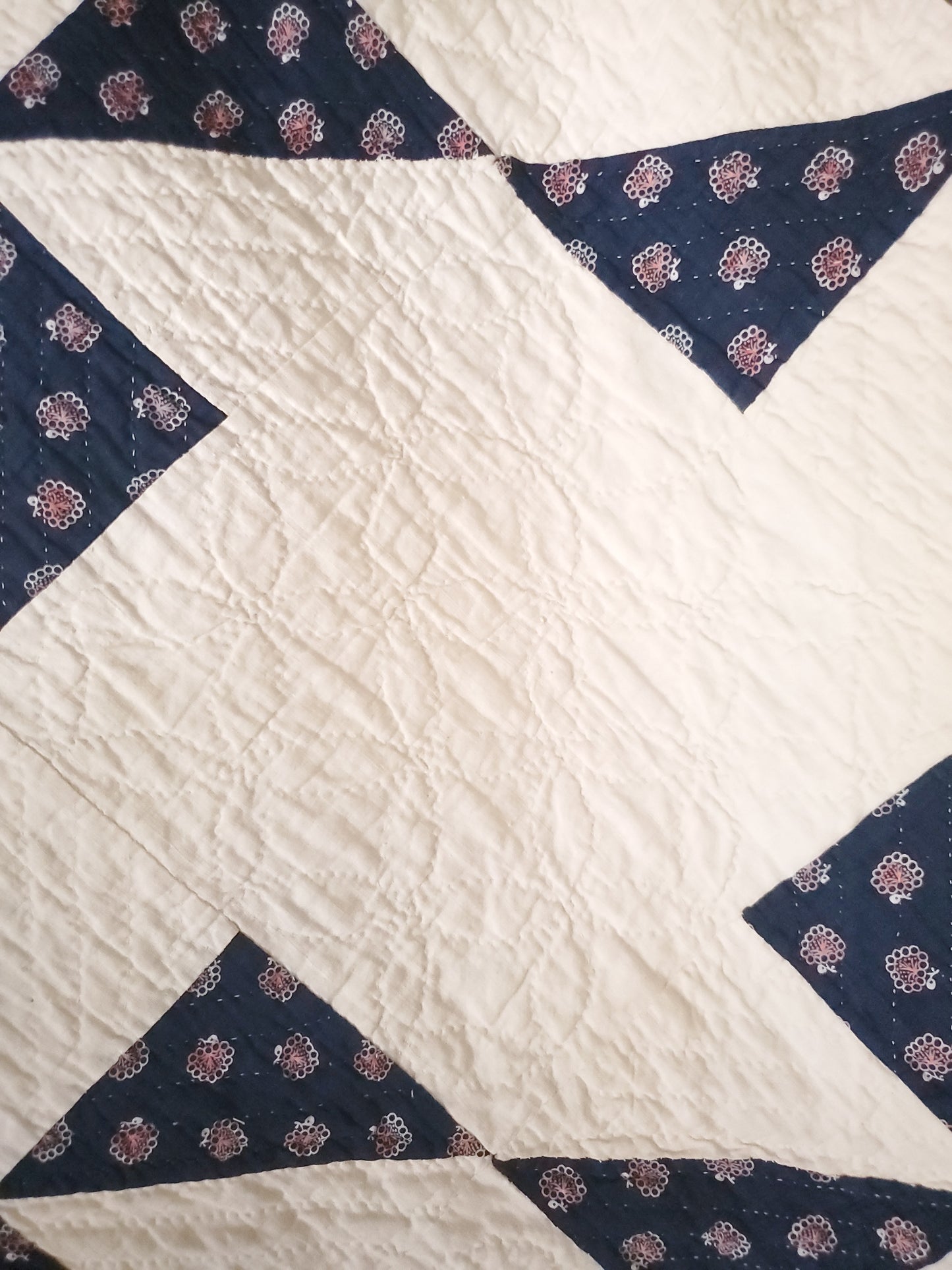 Stunning 19th Cent Antique Quilt