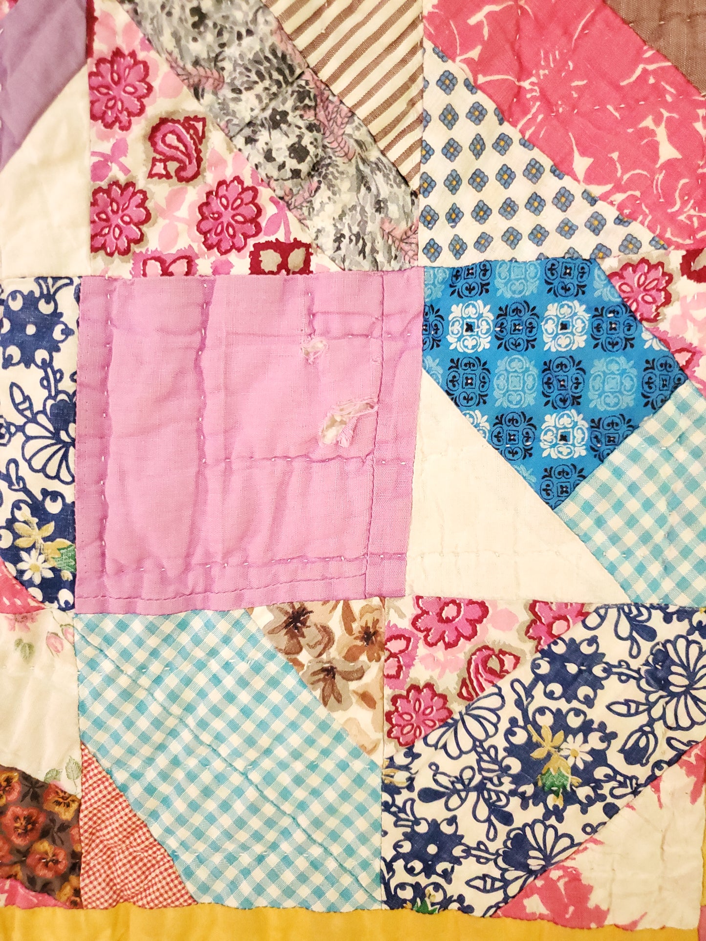 Vintage Scrappy Quilt