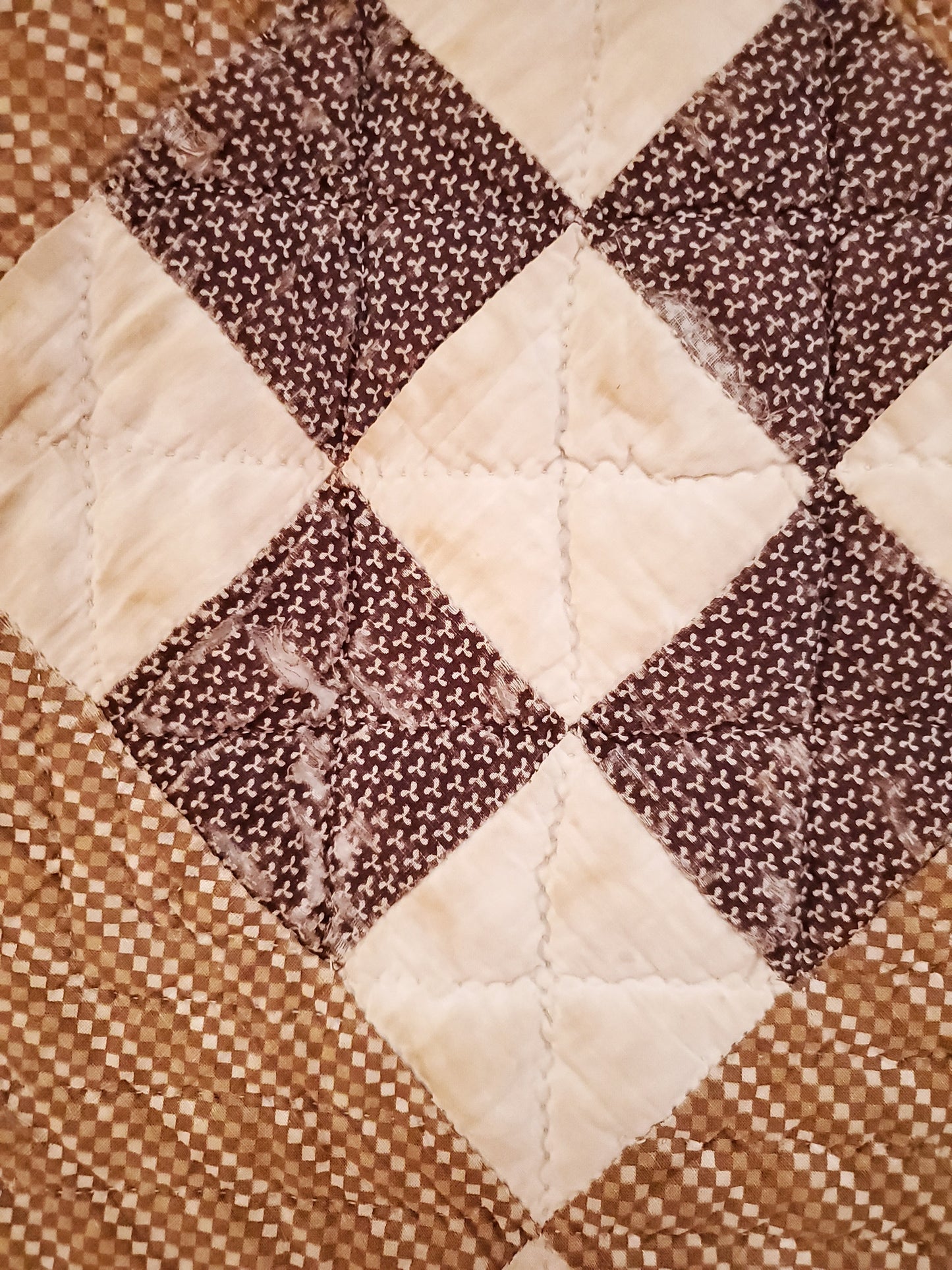 Antique 9 Patch Quilt