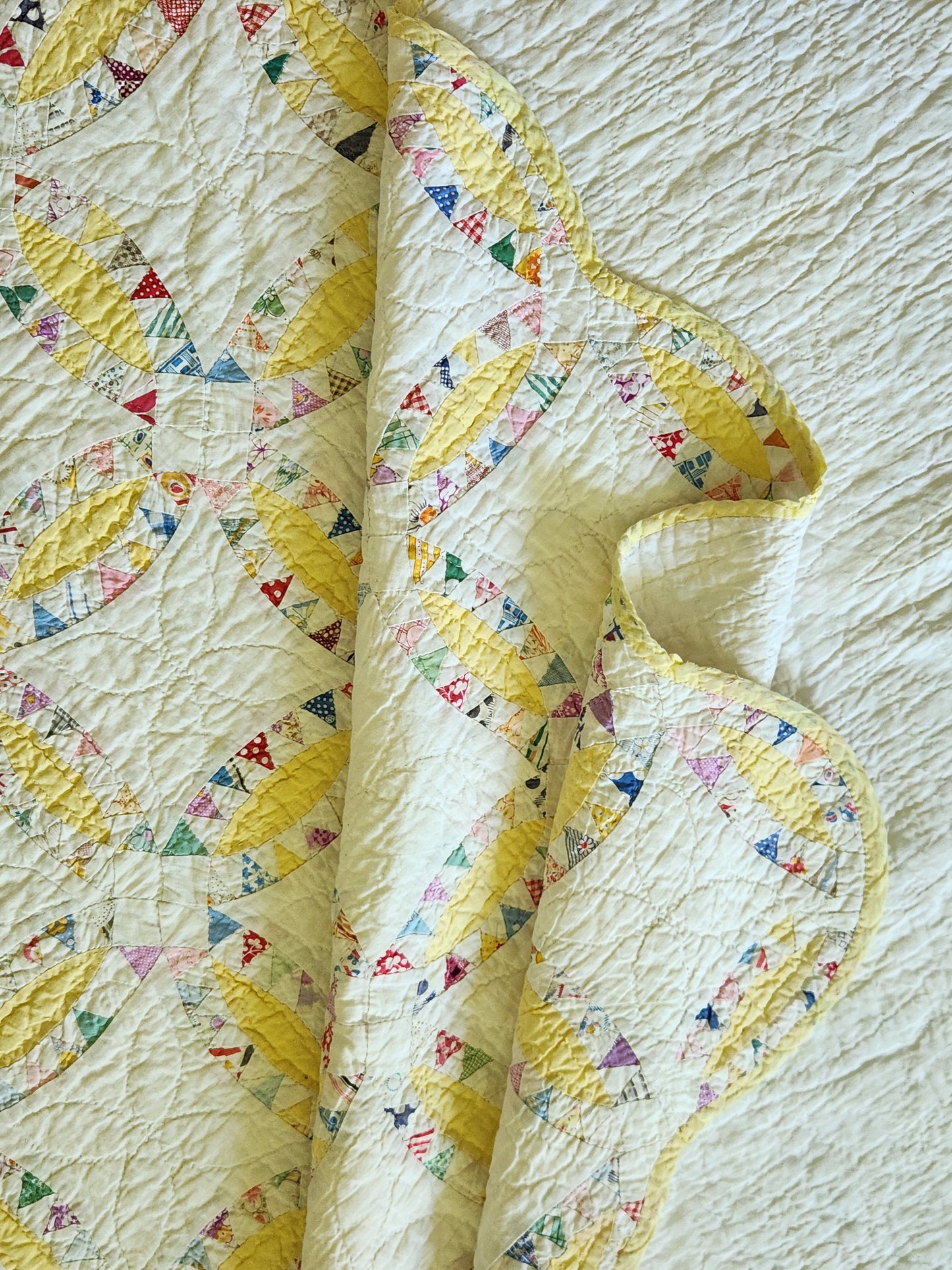 Pickle Dish Quilt c1930