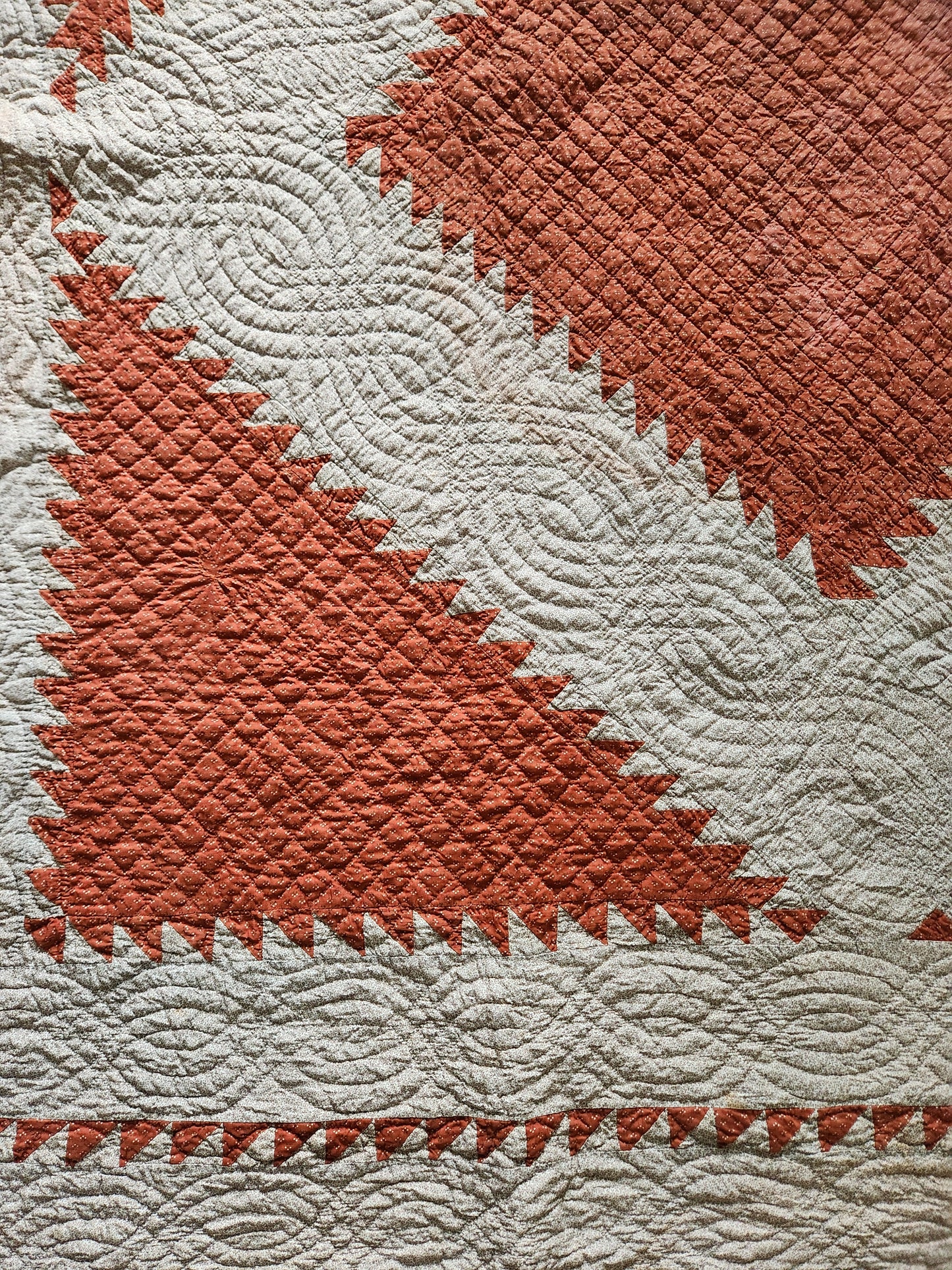 Antique Sawtooth Quilt