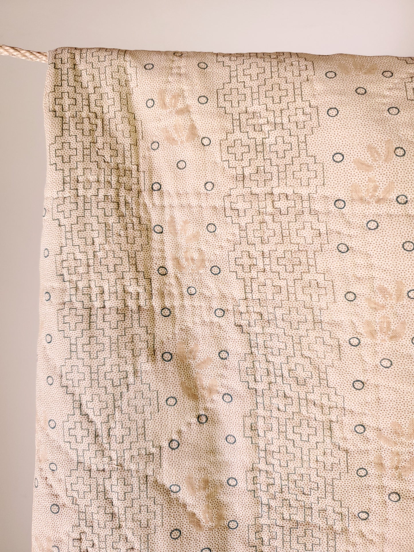 Antique Sawtooth Quilt, 1851