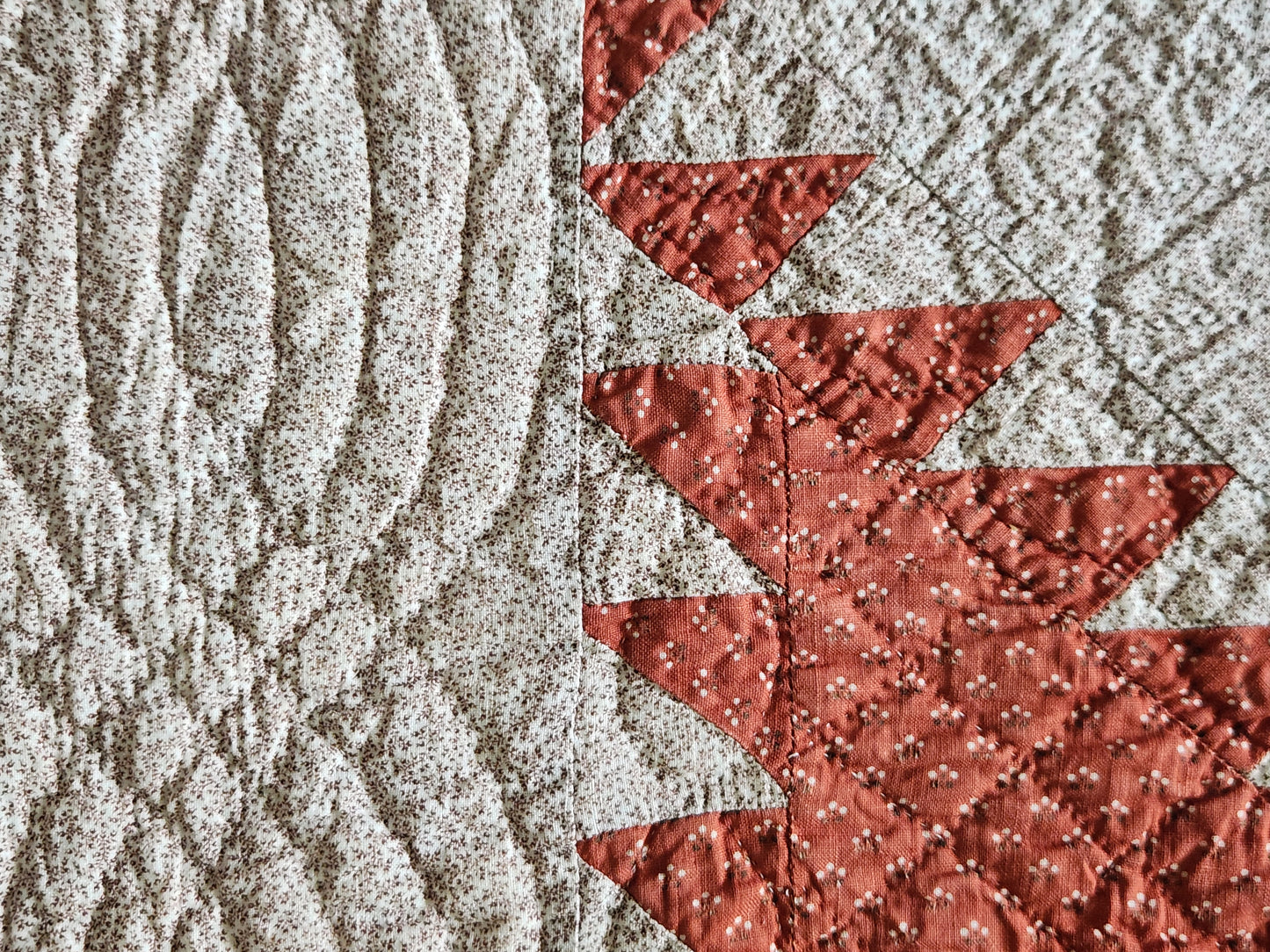 Antique Sawtooth Quilt