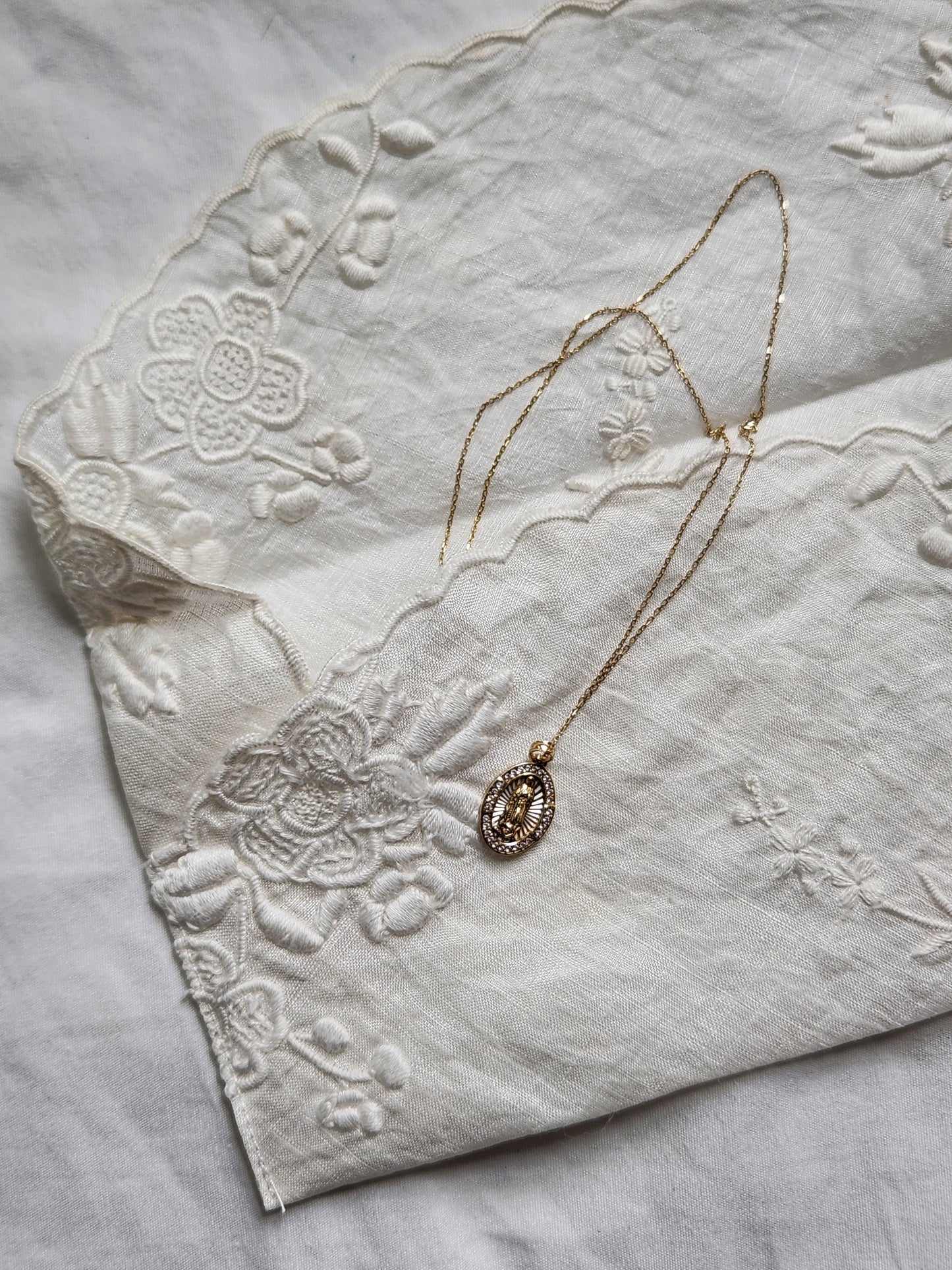 Small Hand Embroidered Travel Pouch