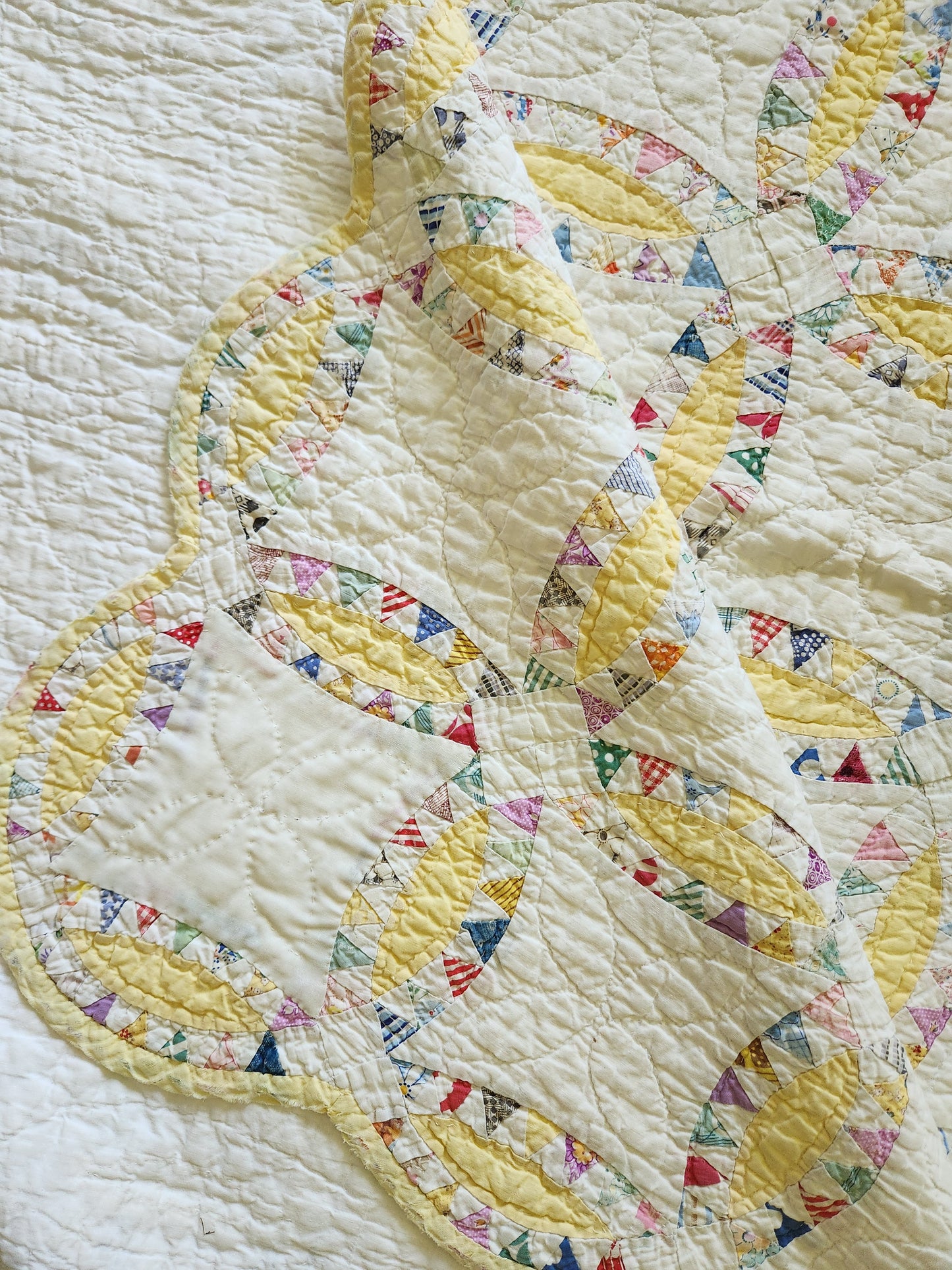 Pickle Dish Quilt c1930