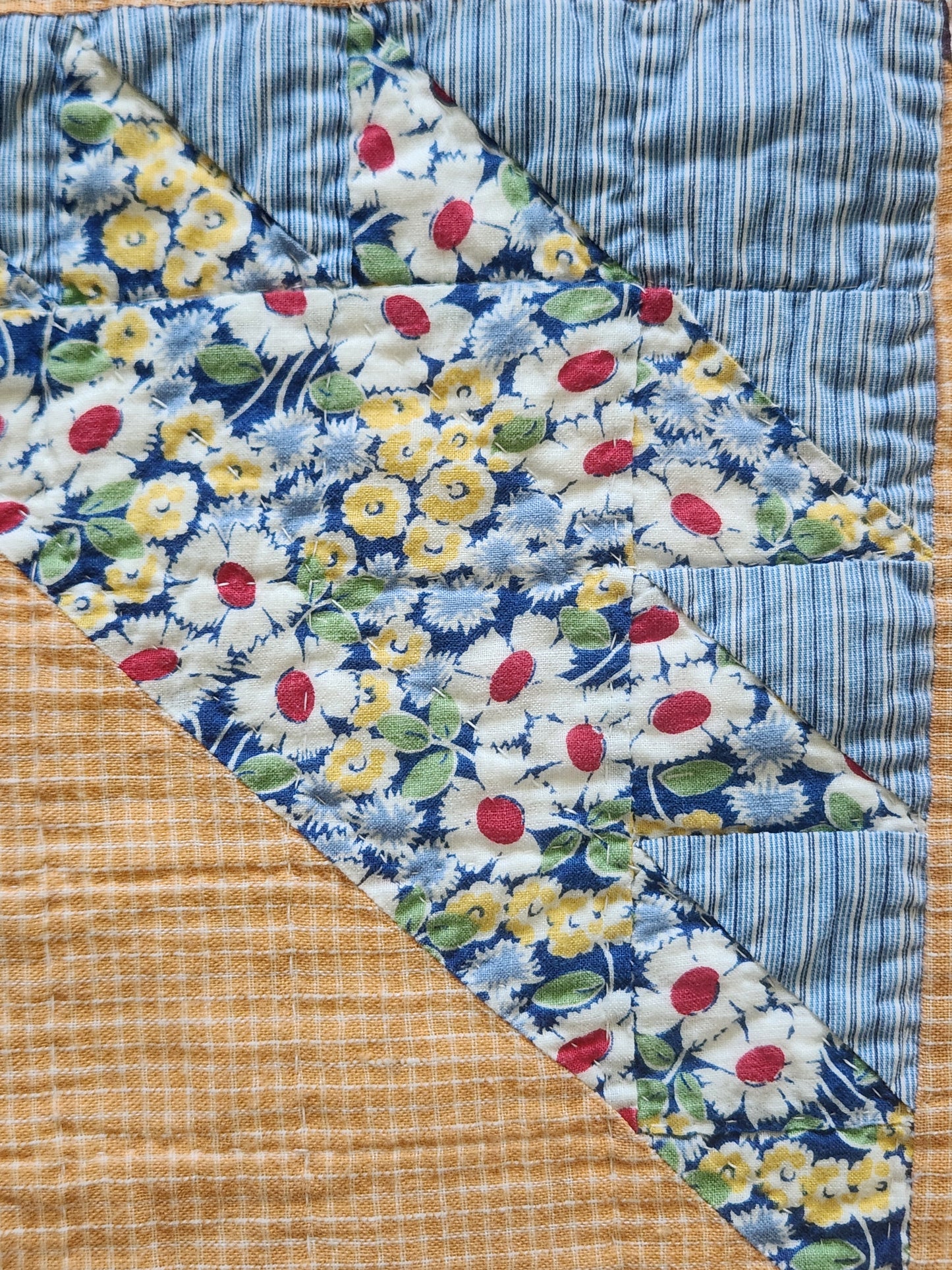 Vintage Patchwork Quilt c1930