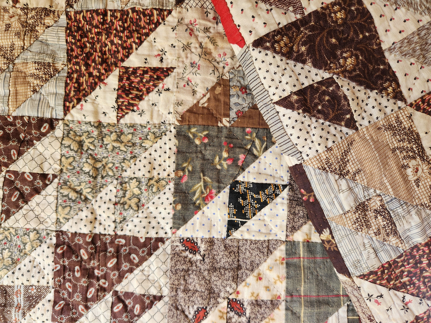 Antique Crib Quilt c1880