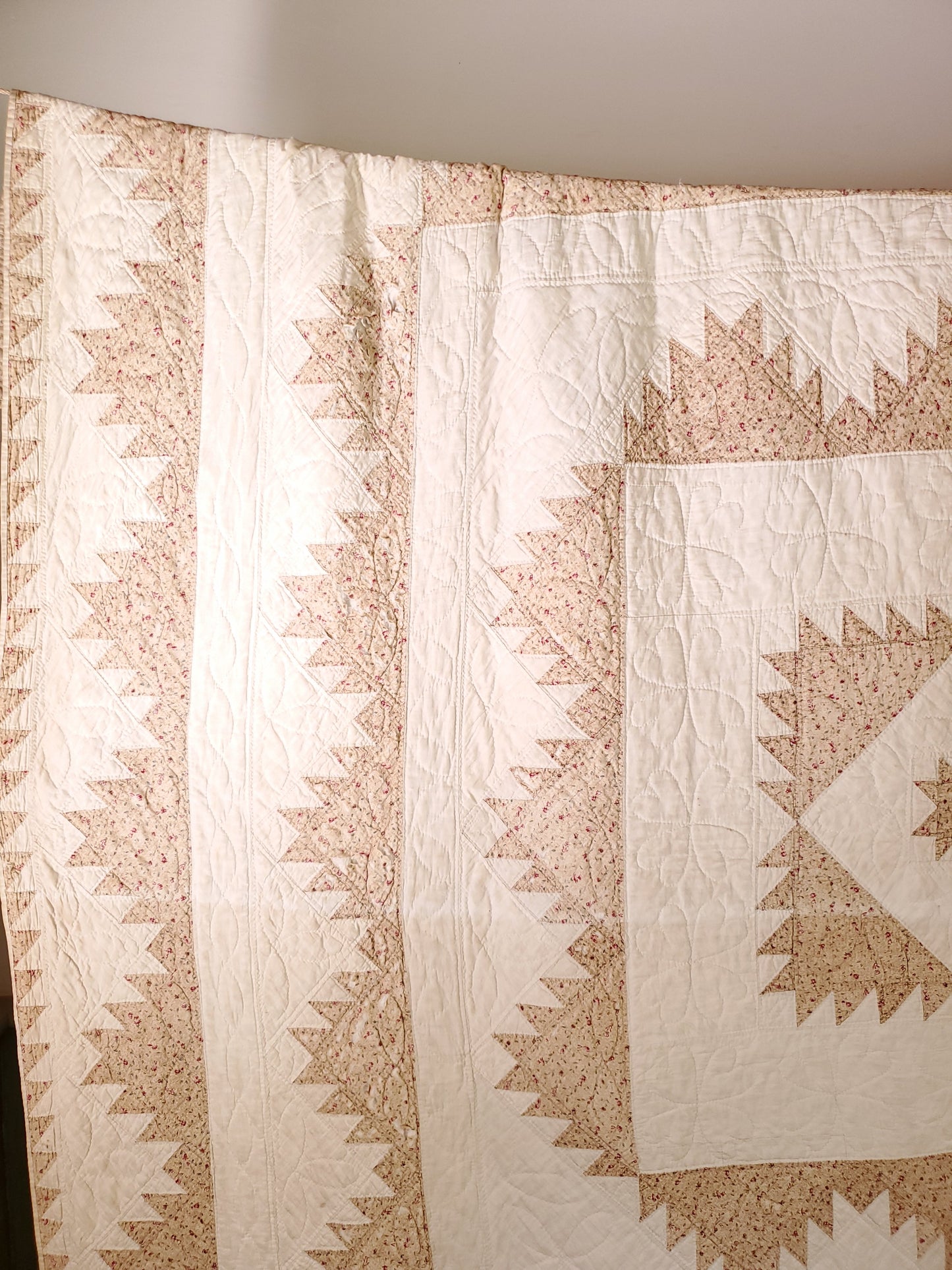 Antique Sawtooth Quilt, 1851
