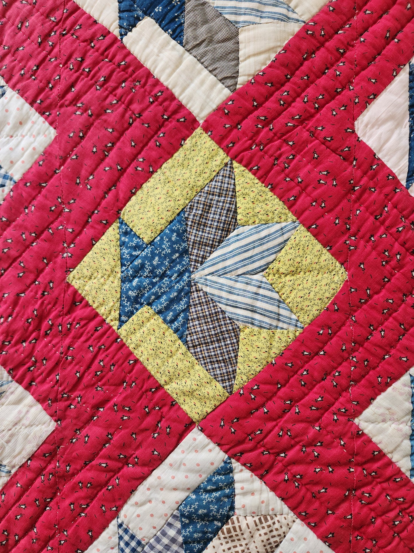 Antique Cactus Pot Quilt