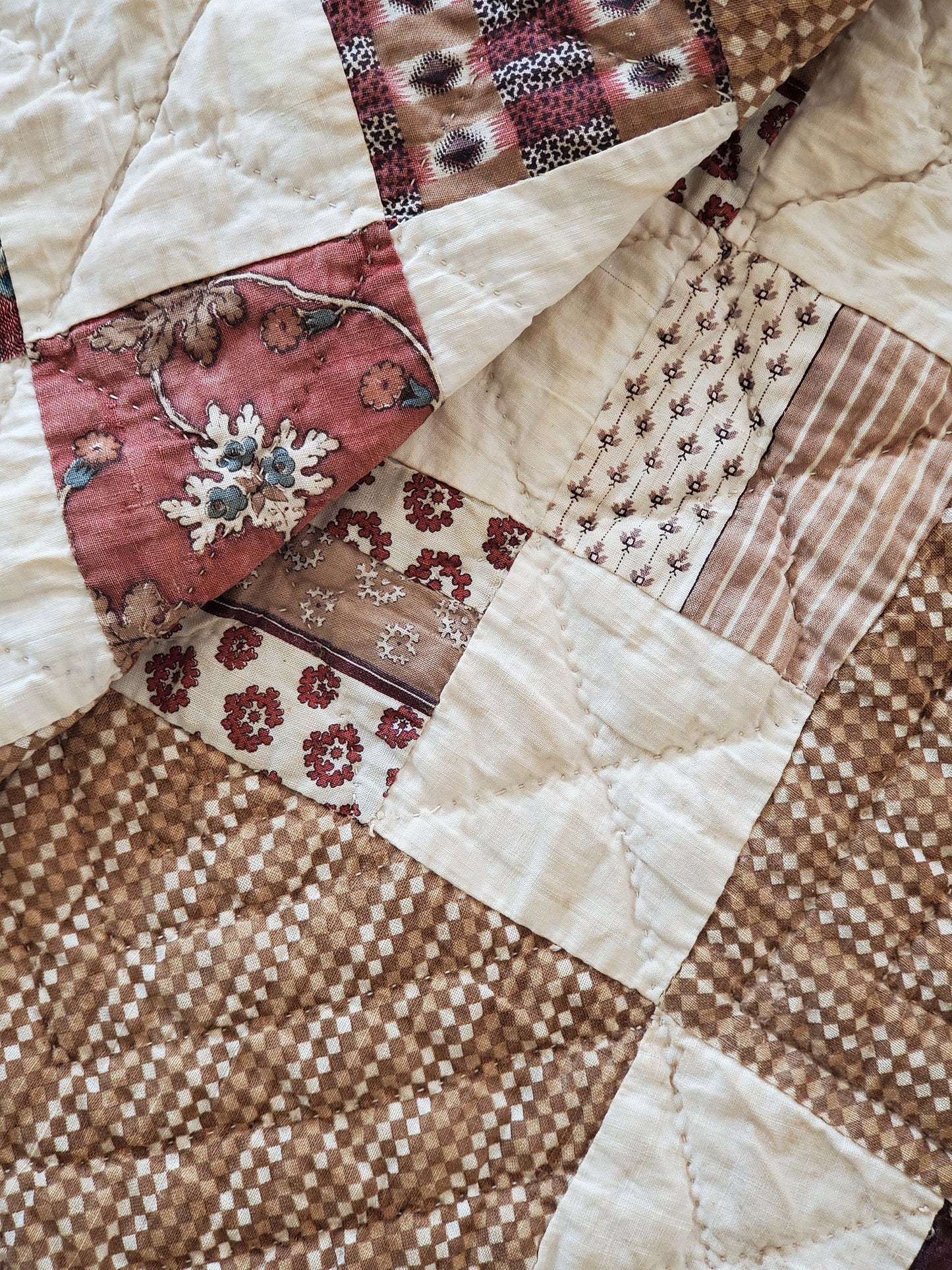 Antique 9 Patch Quilt