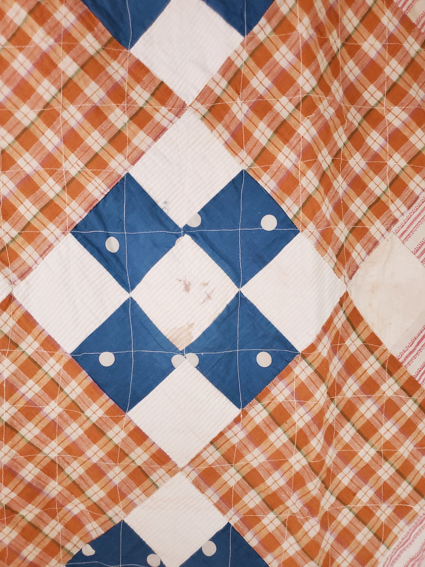 Vintage Plaid Shirting Quilt