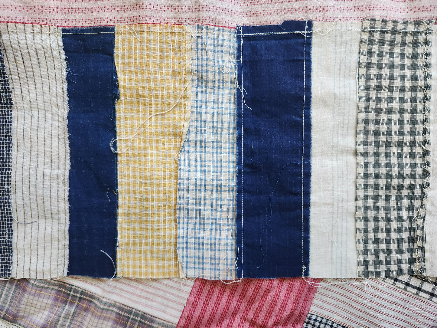 Vintage Bars Quilt Top
