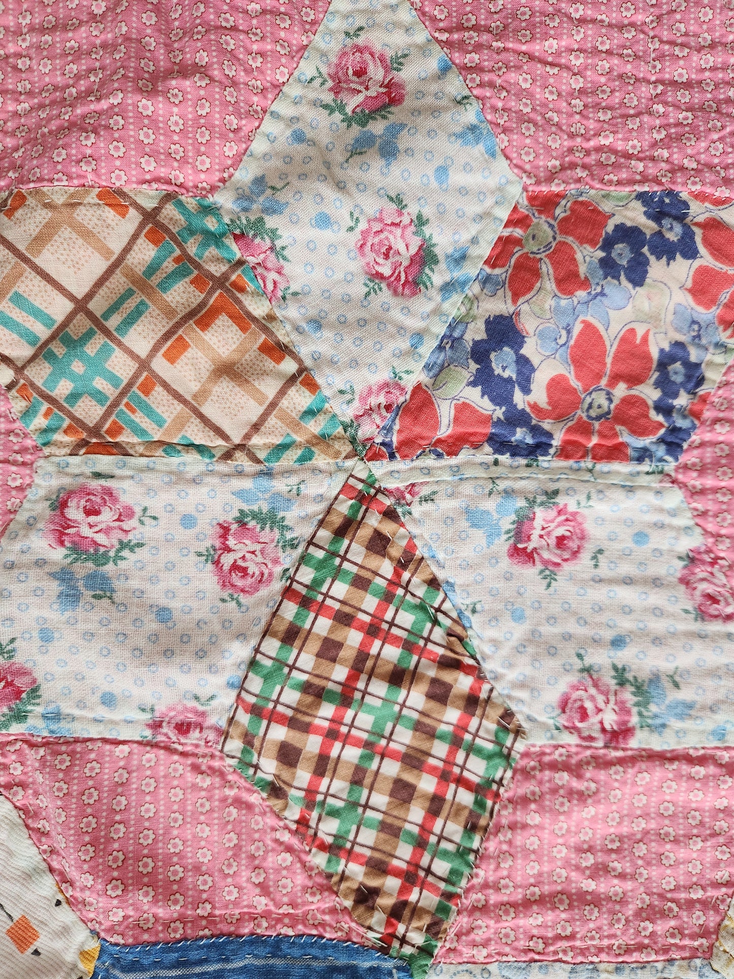 Vintage Stars Quilt c1950
