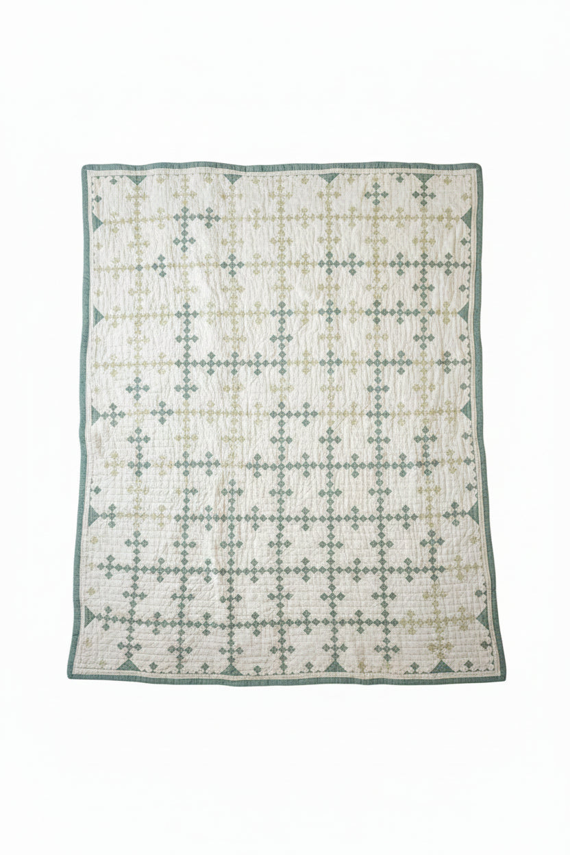 Vintage 9 Patch Variation Quilt