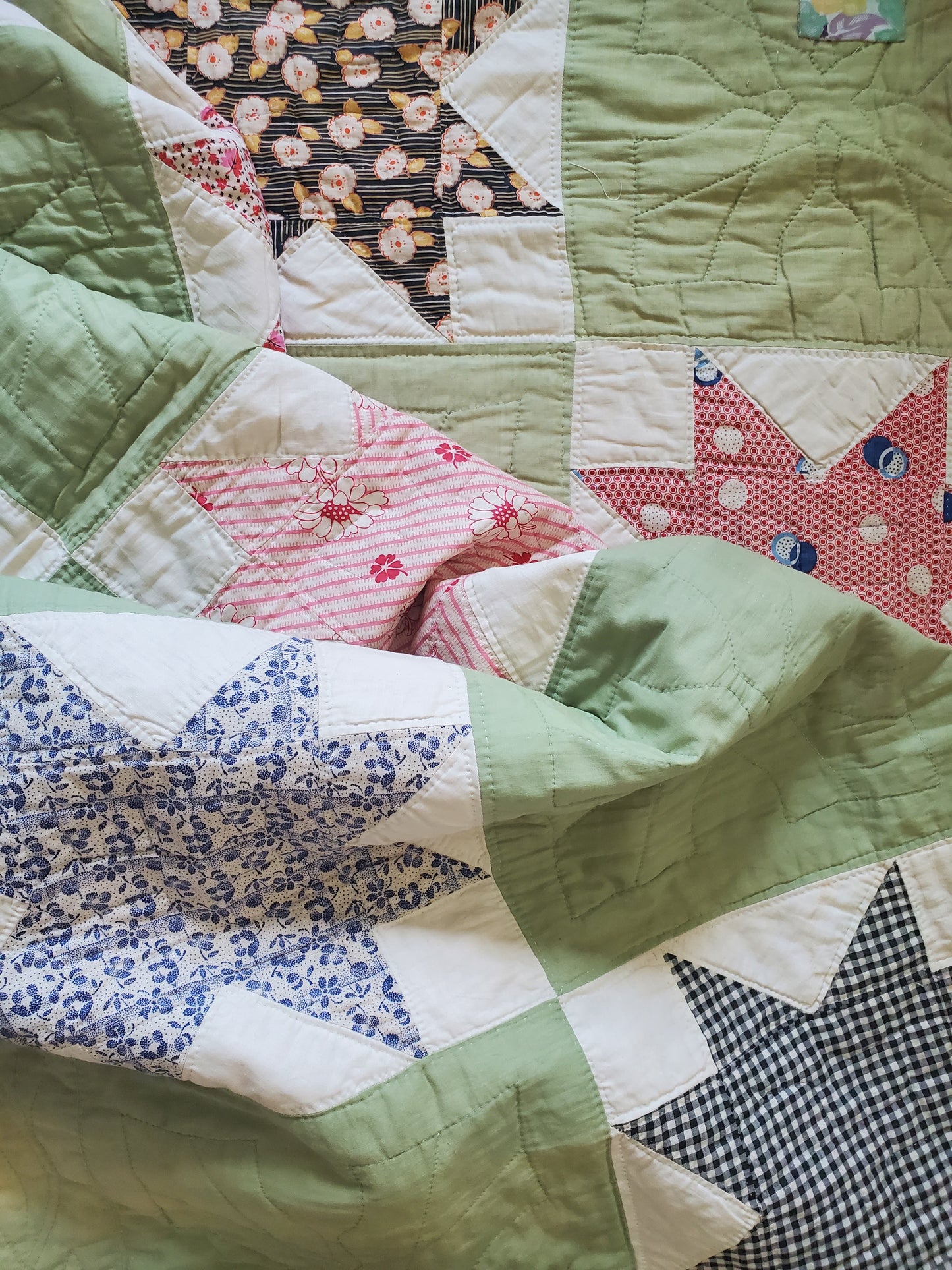 Evening Star Quilt c1930