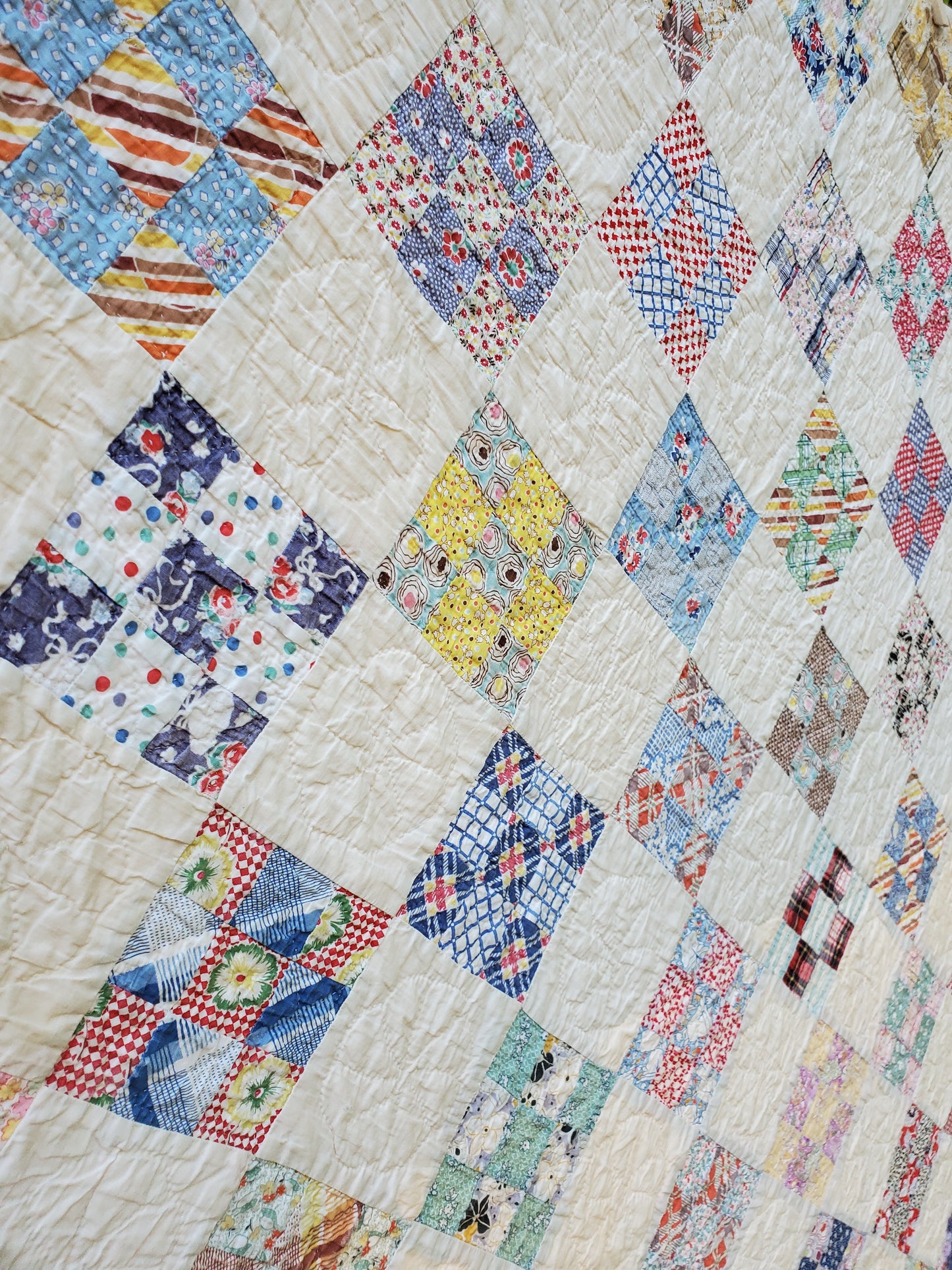 Vintage 9 Patch Quilt