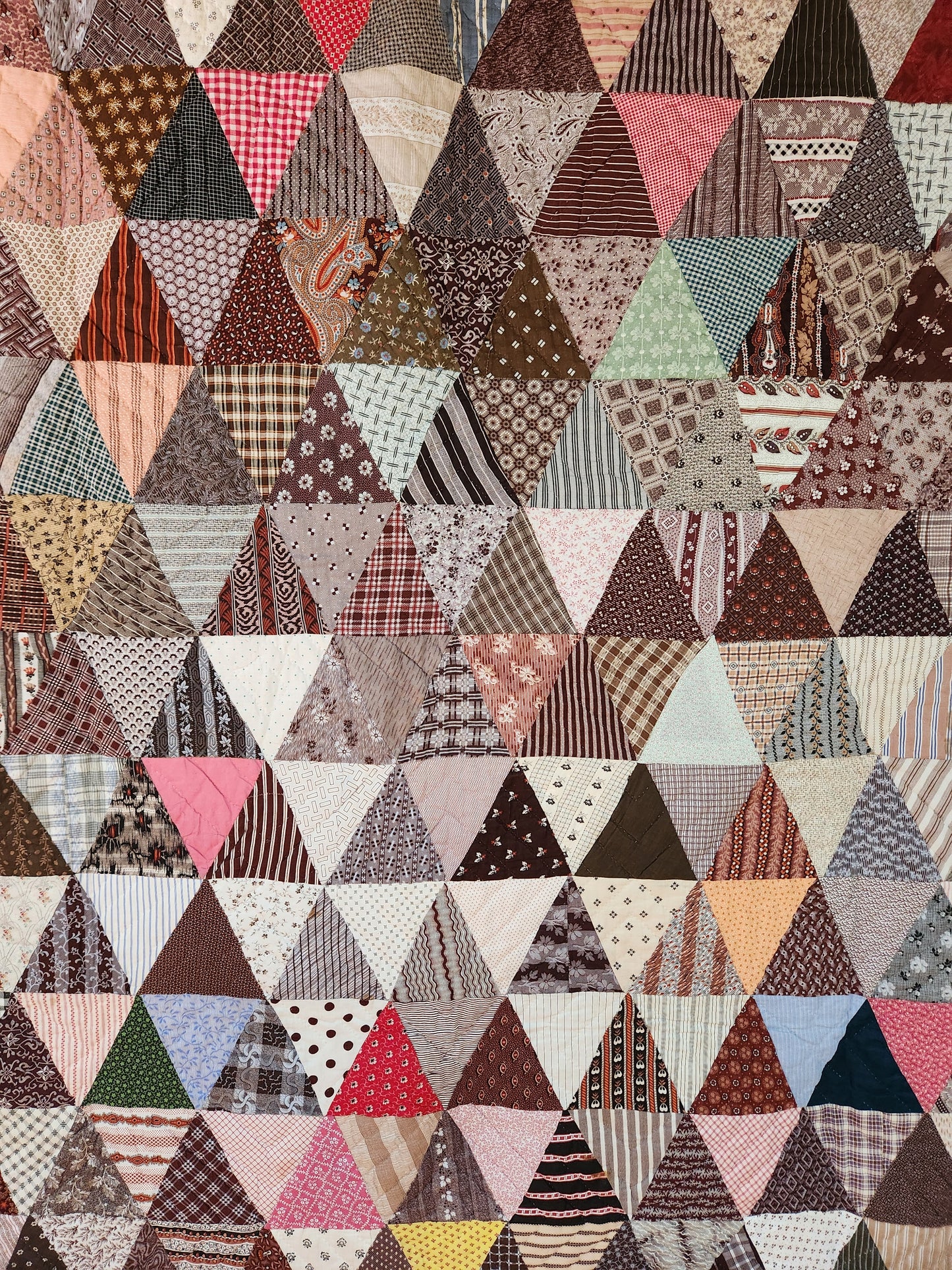 Antique Semi Charm Quilt c1890