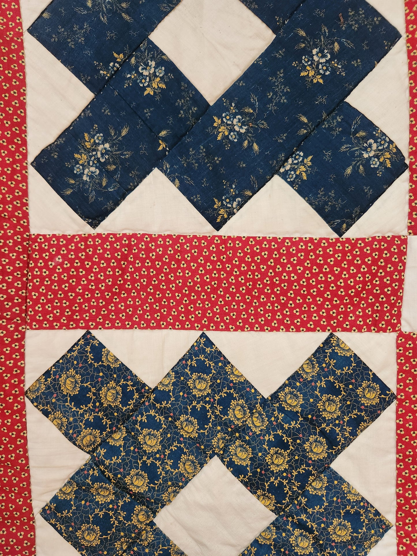 19th Century Antique Chimney Sweep Quilt