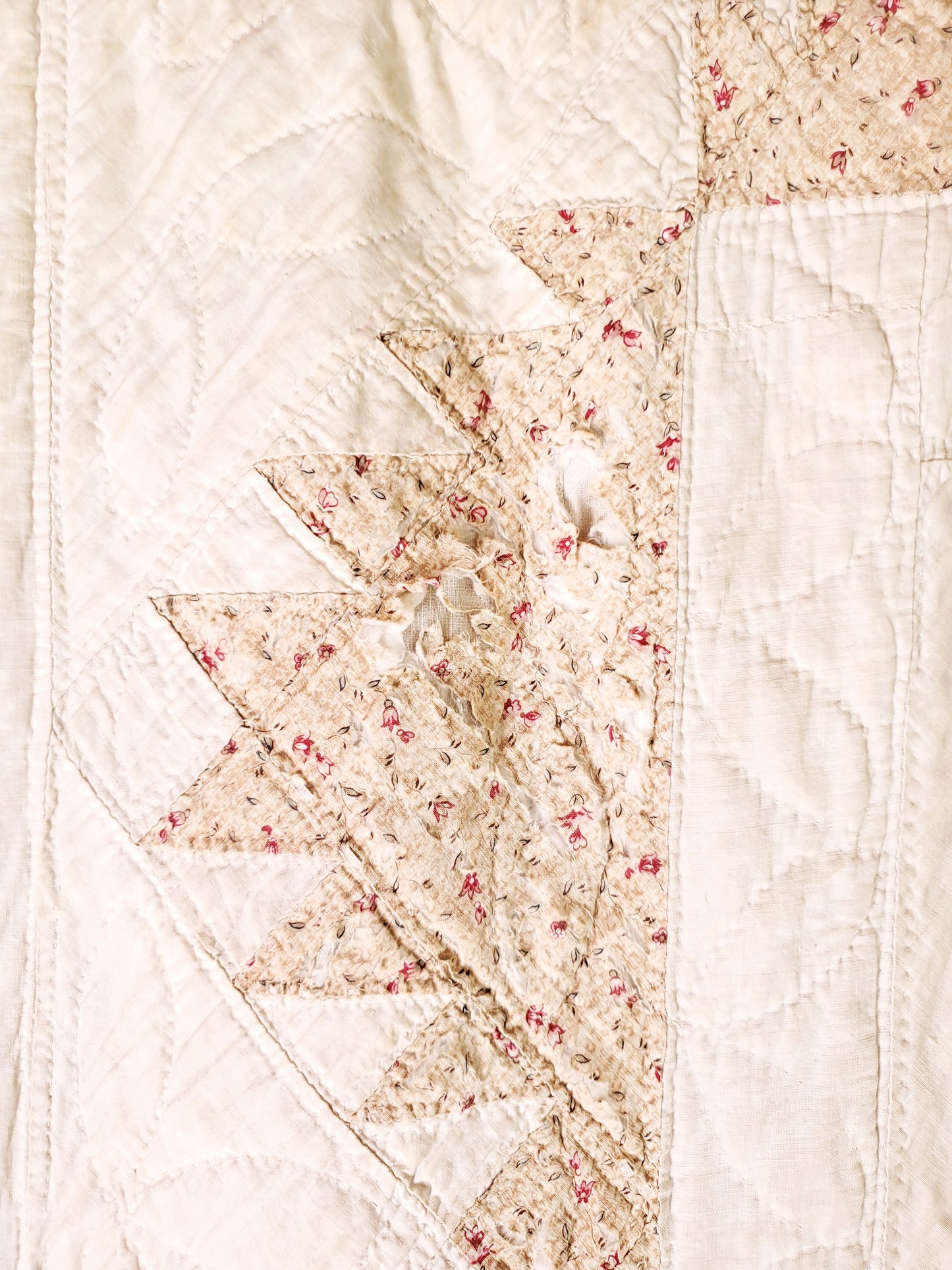 Antique Sawtooth Quilt, 1851