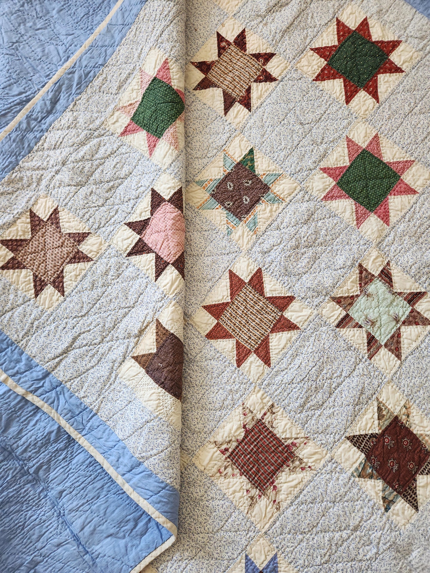 Antique Evening Star Quilt