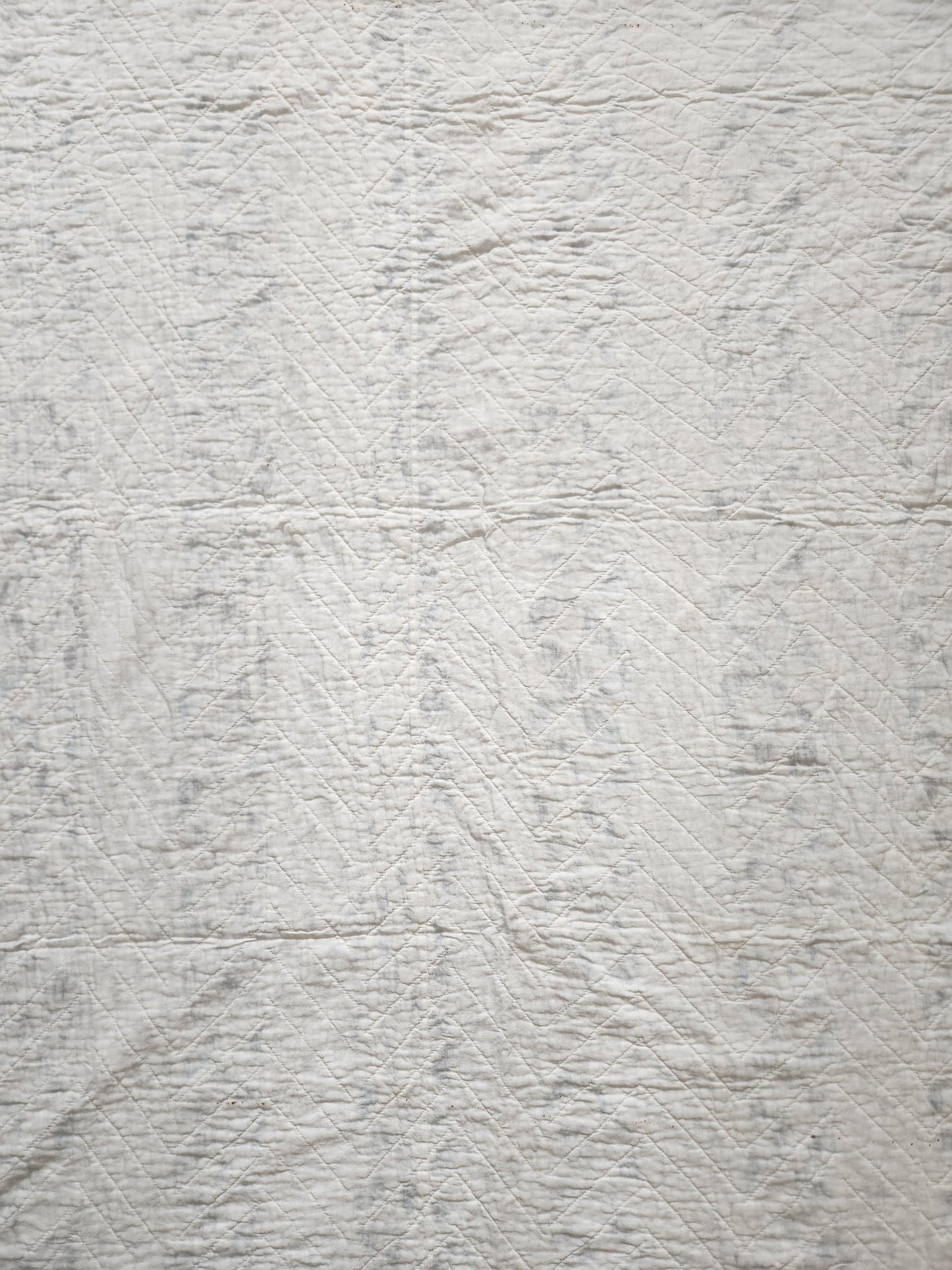 Blue and White Envelope Quilt c1900