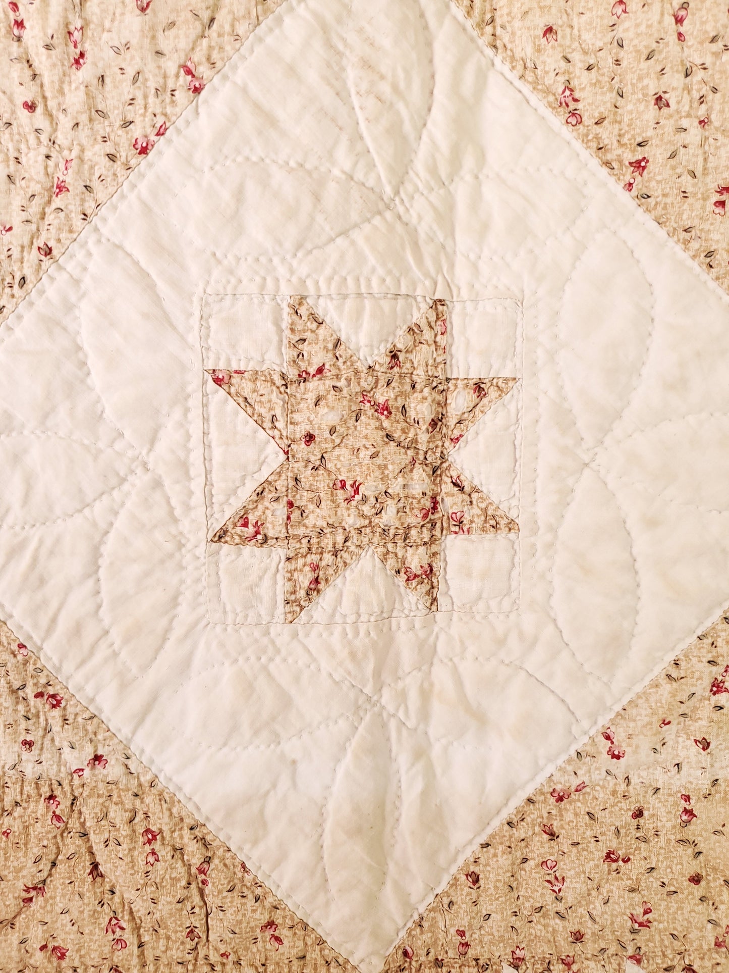 Antique Sawtooth Quilt, 1851
