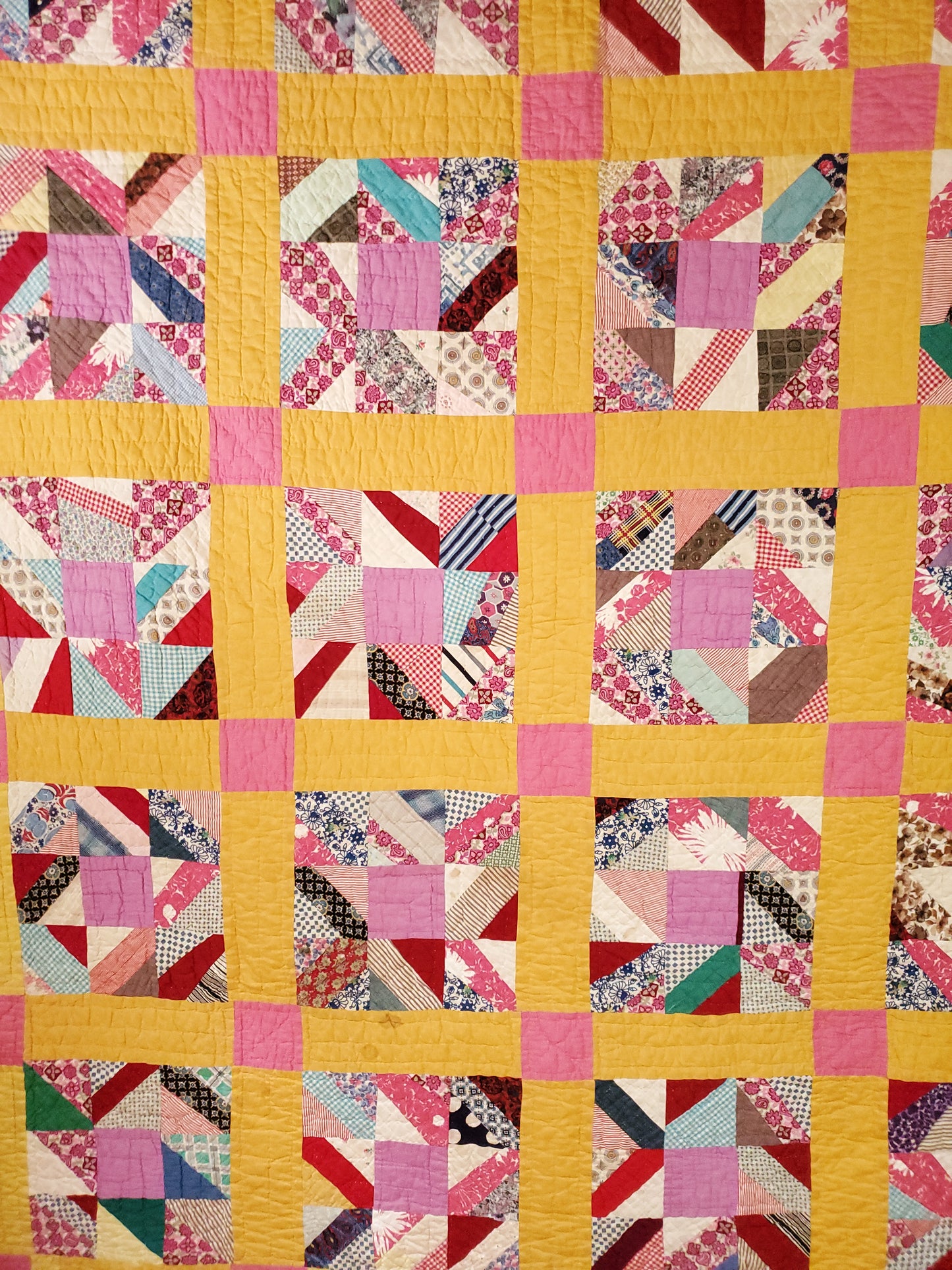 Vintage Scrappy Quilt